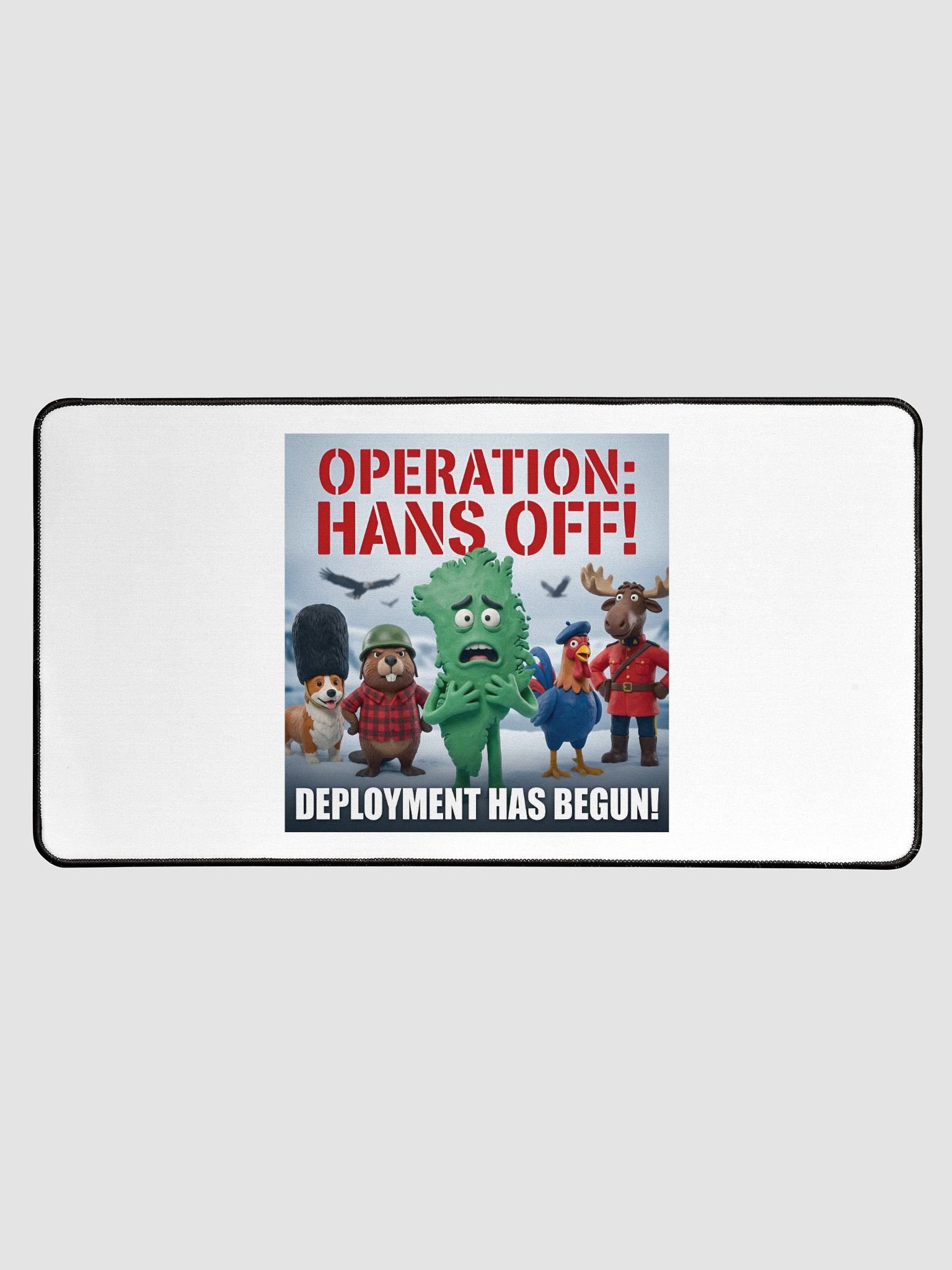 Operation: Hans Off! | Tactical Character Deskmat product image (1)