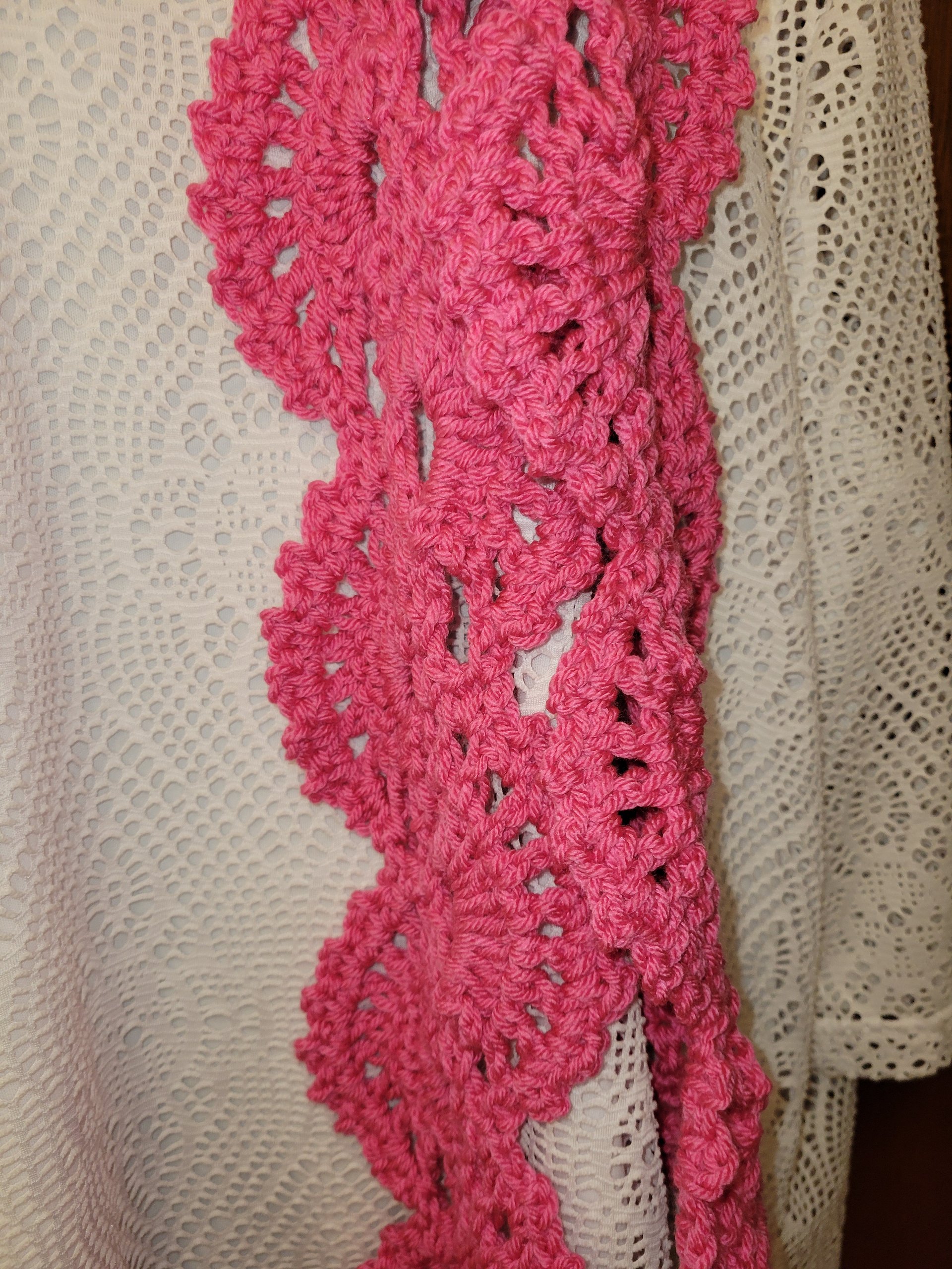 Pink Oyster Shell Scarf product image (2)