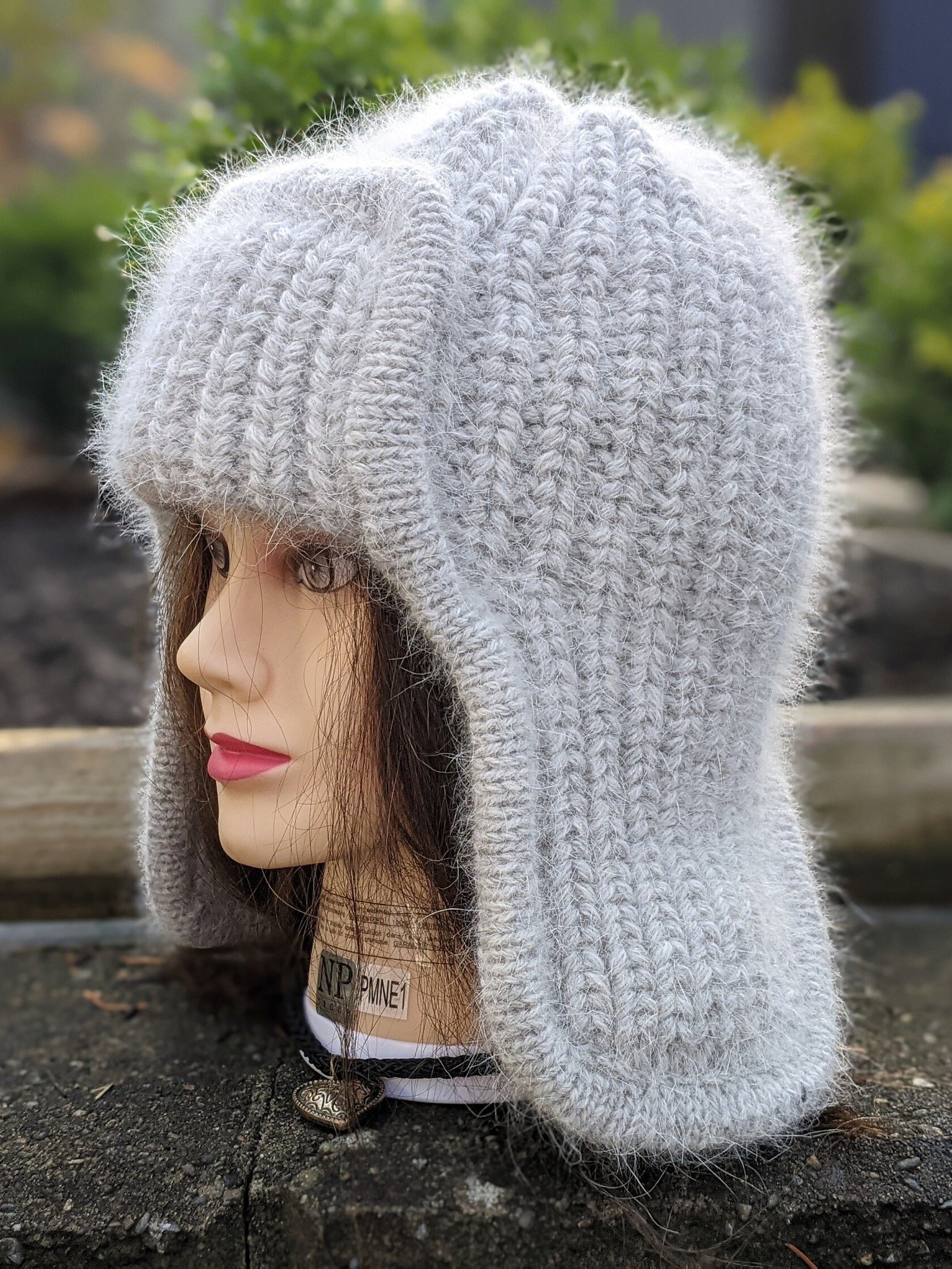 Trapper Hat Knitting Pattern for Women product image (7)