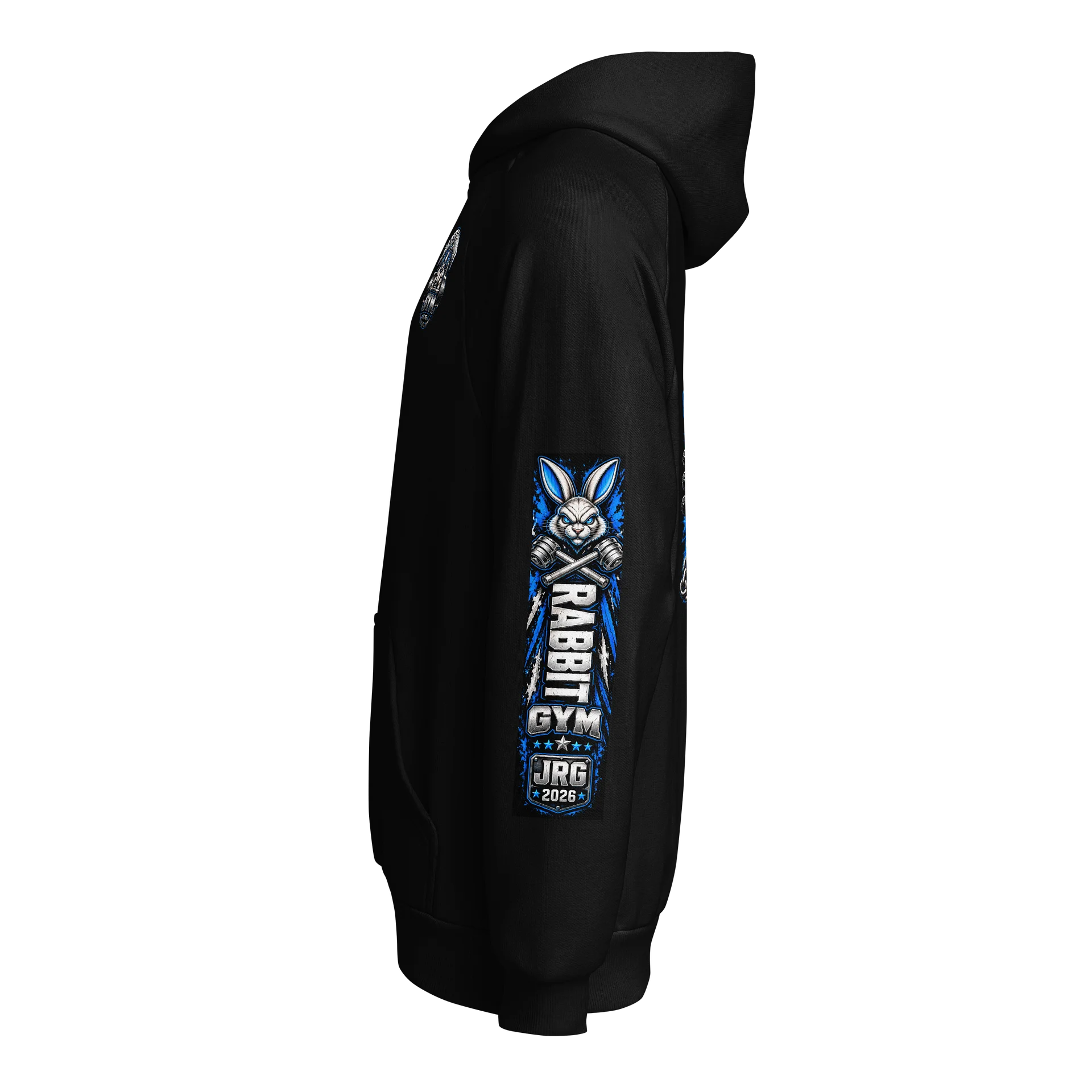 Jacked Rabbit Gym – Built Not Born Hoodie product image (5)