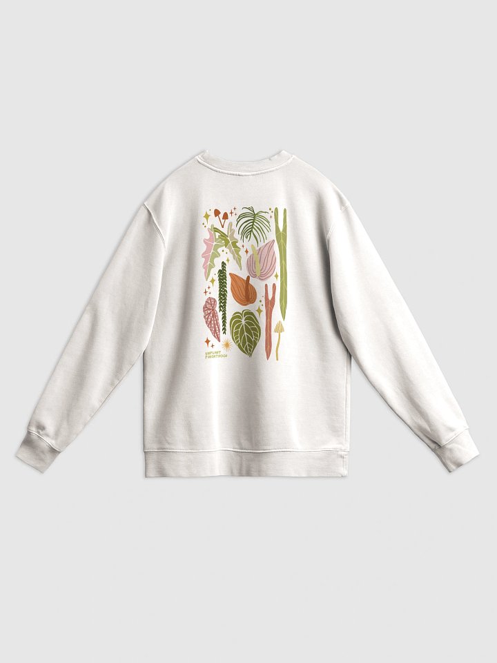 AROID COLLAGE (back only) - Midweight Pigment Dyed Sweatshirt product image (1)