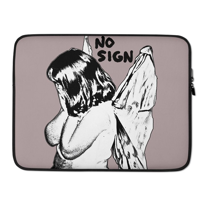 NO SIGN laptop sleeve product image (2)