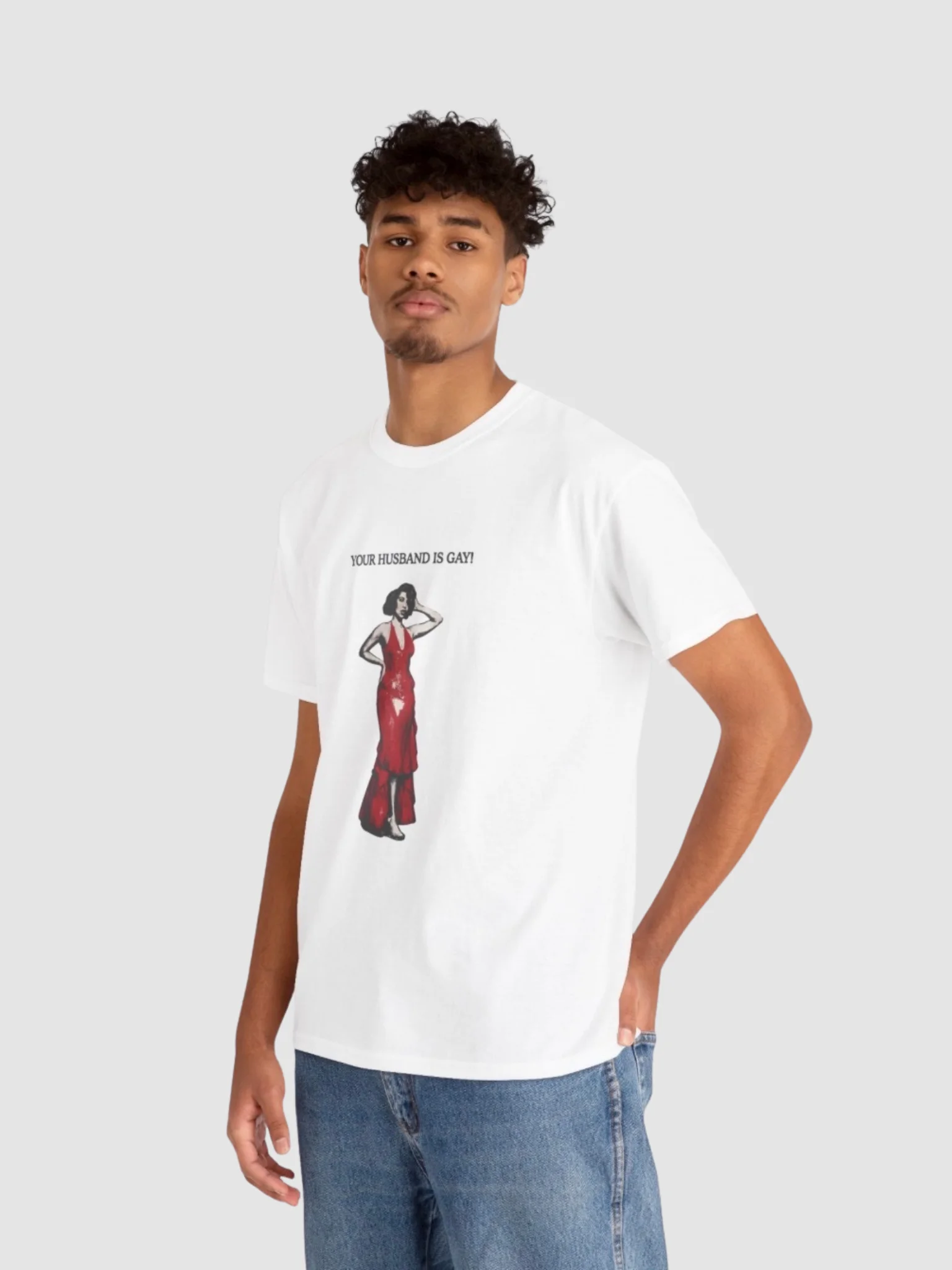 Raye Your Husband Is Gay Shirt product image (39)