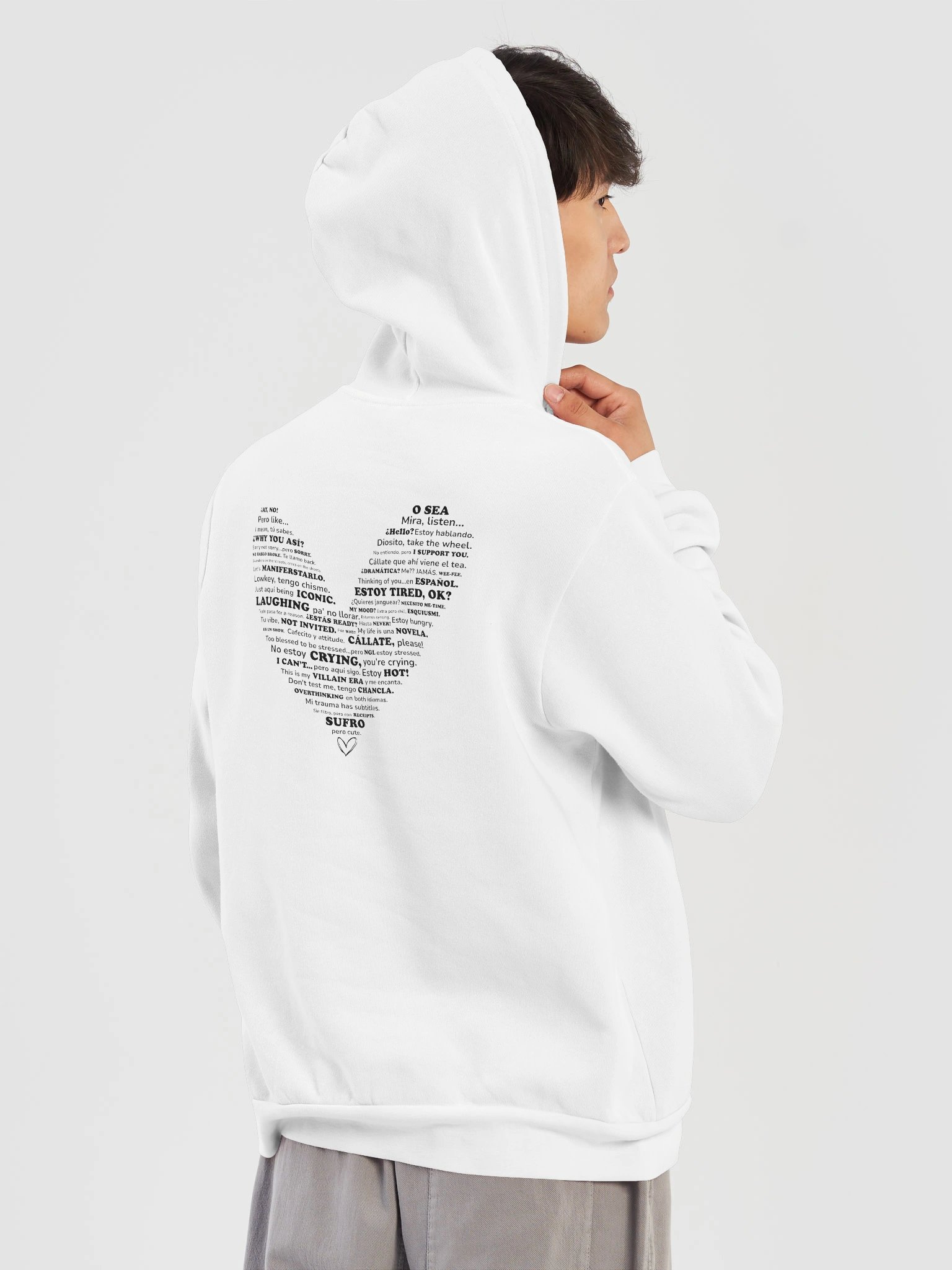 "Spanglish" Hoodie product image (4)