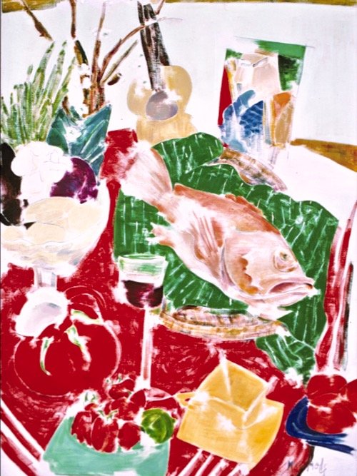 Still Life with Fish #2 (1985) print product image (1)