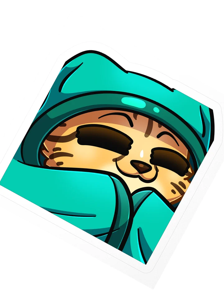 Cozy Cheetah Sticker product image (5)