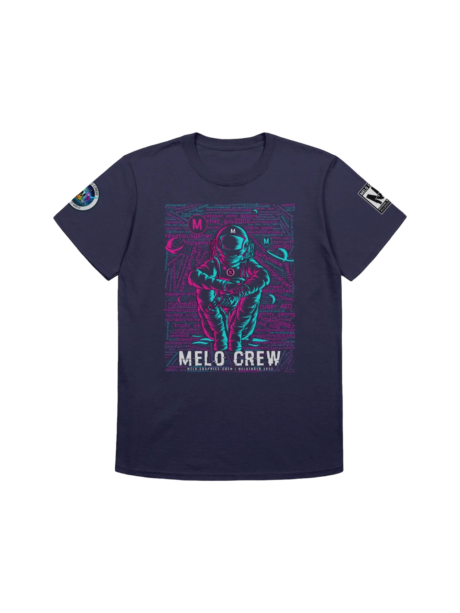 #MELOtober 2022 MELO CREW Vibes - Personalized T-Shirt + BONUS | #MadeByMELO product image (4)