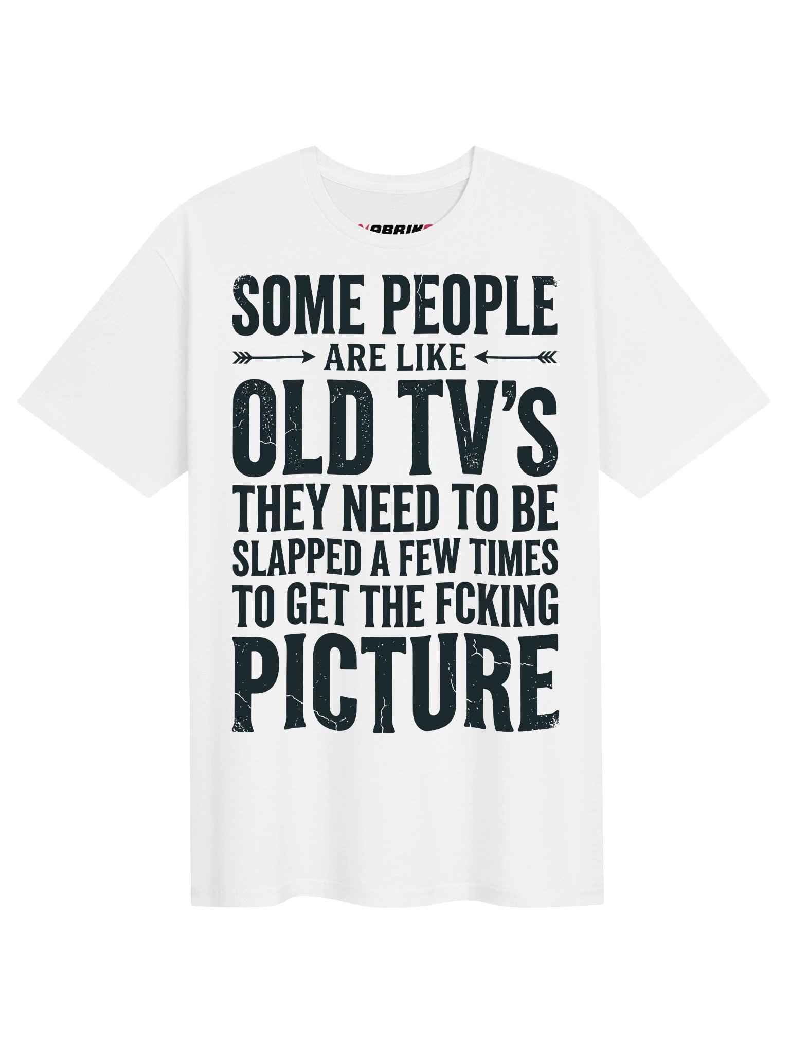 Old TVs Get The Picture Funny T-Shirt product image (1)