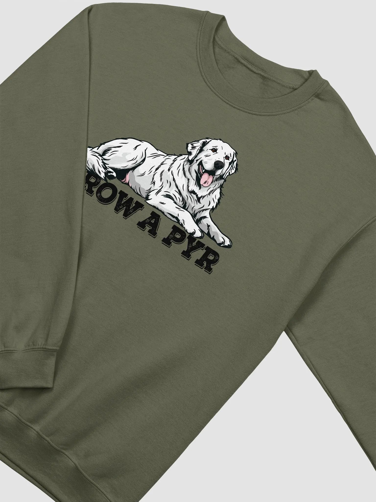 Grow a Pyr Sweatshirt of a Great Pyrenees | Funny Shirt for Pyr Paw-rents product image (4)