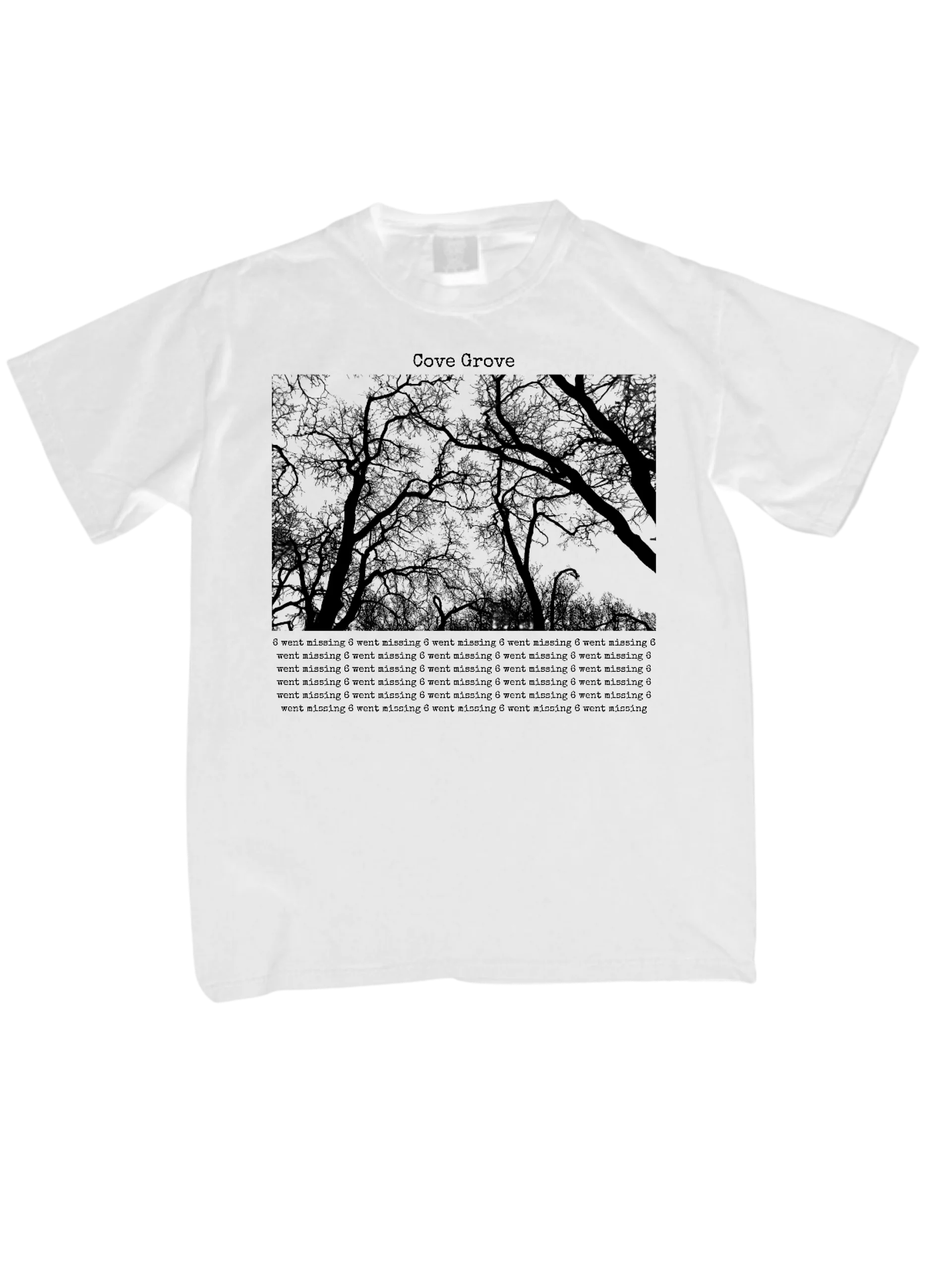 6 went missing tee product image (1)