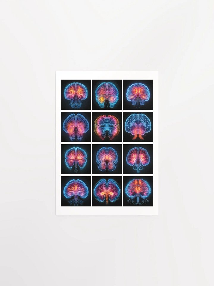 Brain Scan Matte Print product image (2)