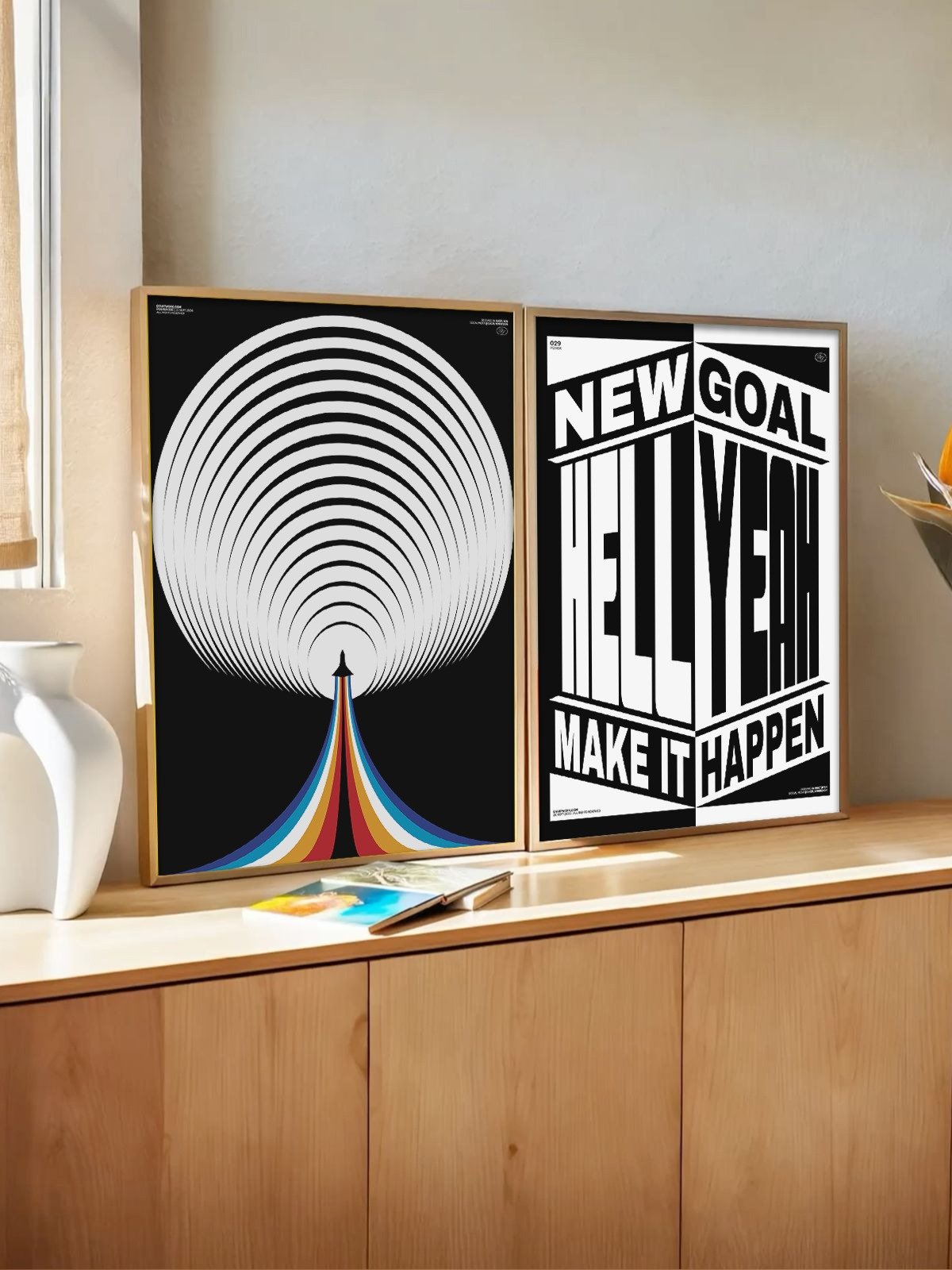 "DEPARTURE" Framed Poster product image (55)
