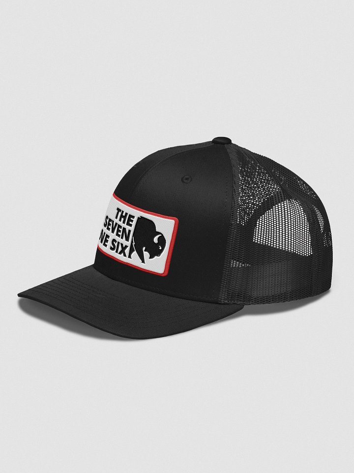 Buffalo Trucker Hat - The Seven One Six Edition BLACK product image (2)