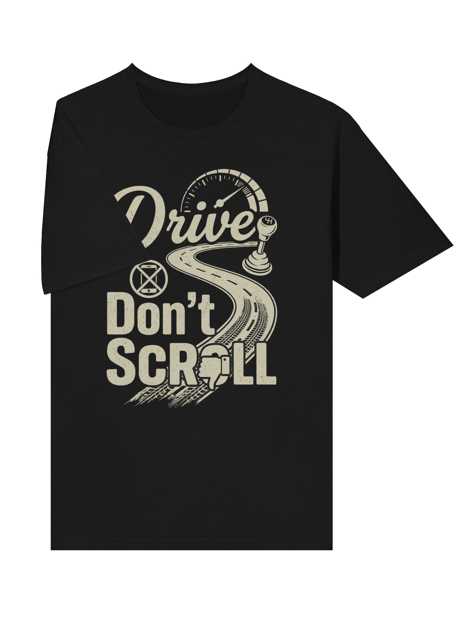 Drive Don't Scroll T-Shirt product image (21)