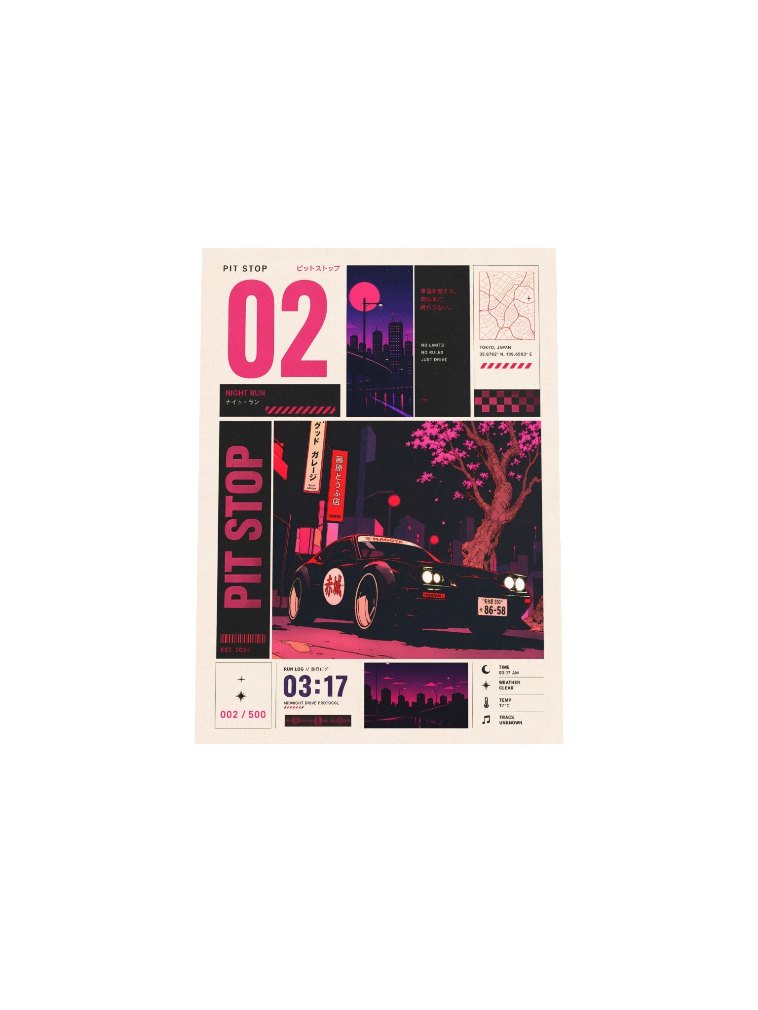 PIT STOP Series Matte Poster no. 02 product image (13)