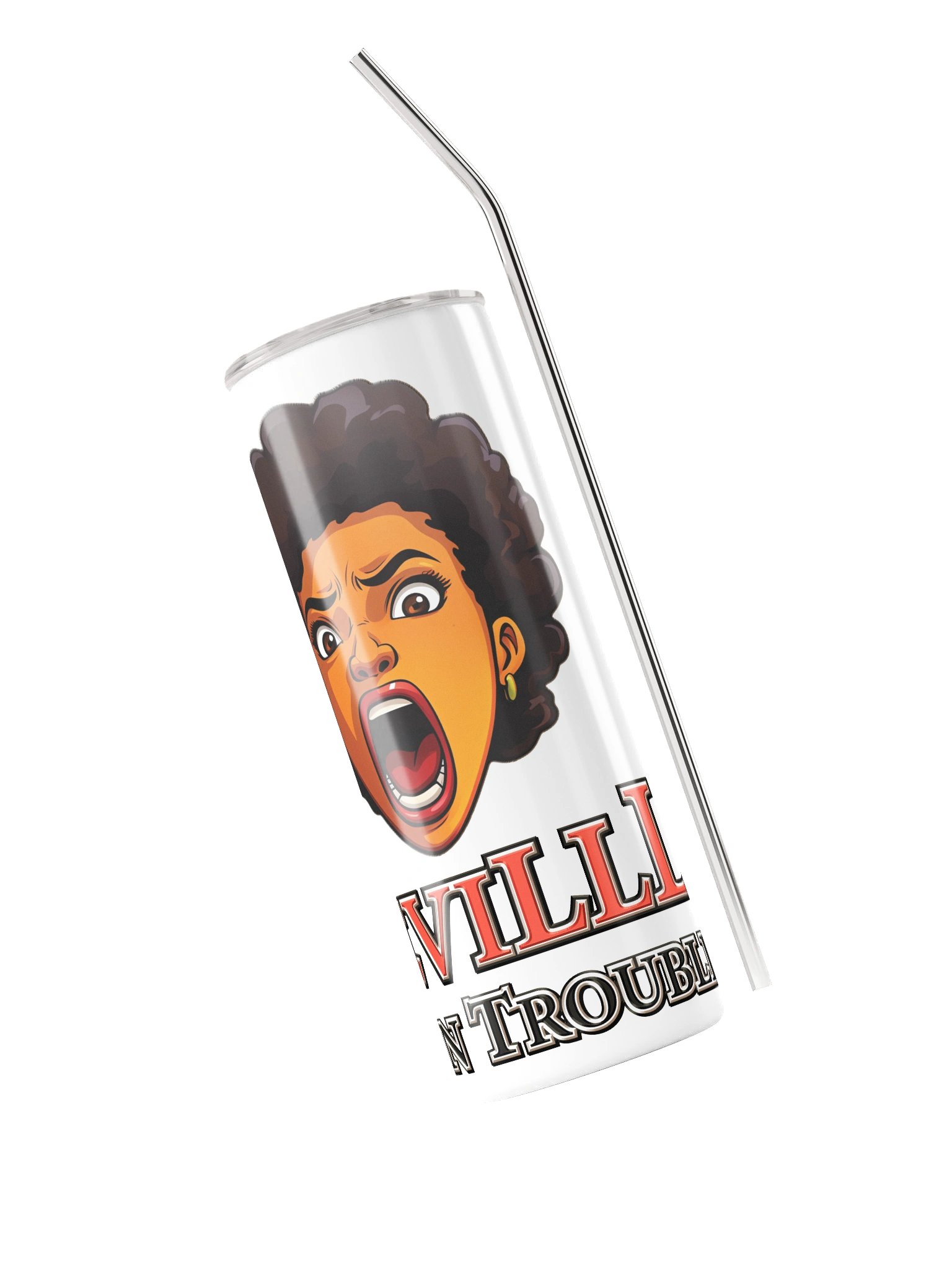 DeviLLL, You in Trouble, 20oz Tumbler, White product image (3)