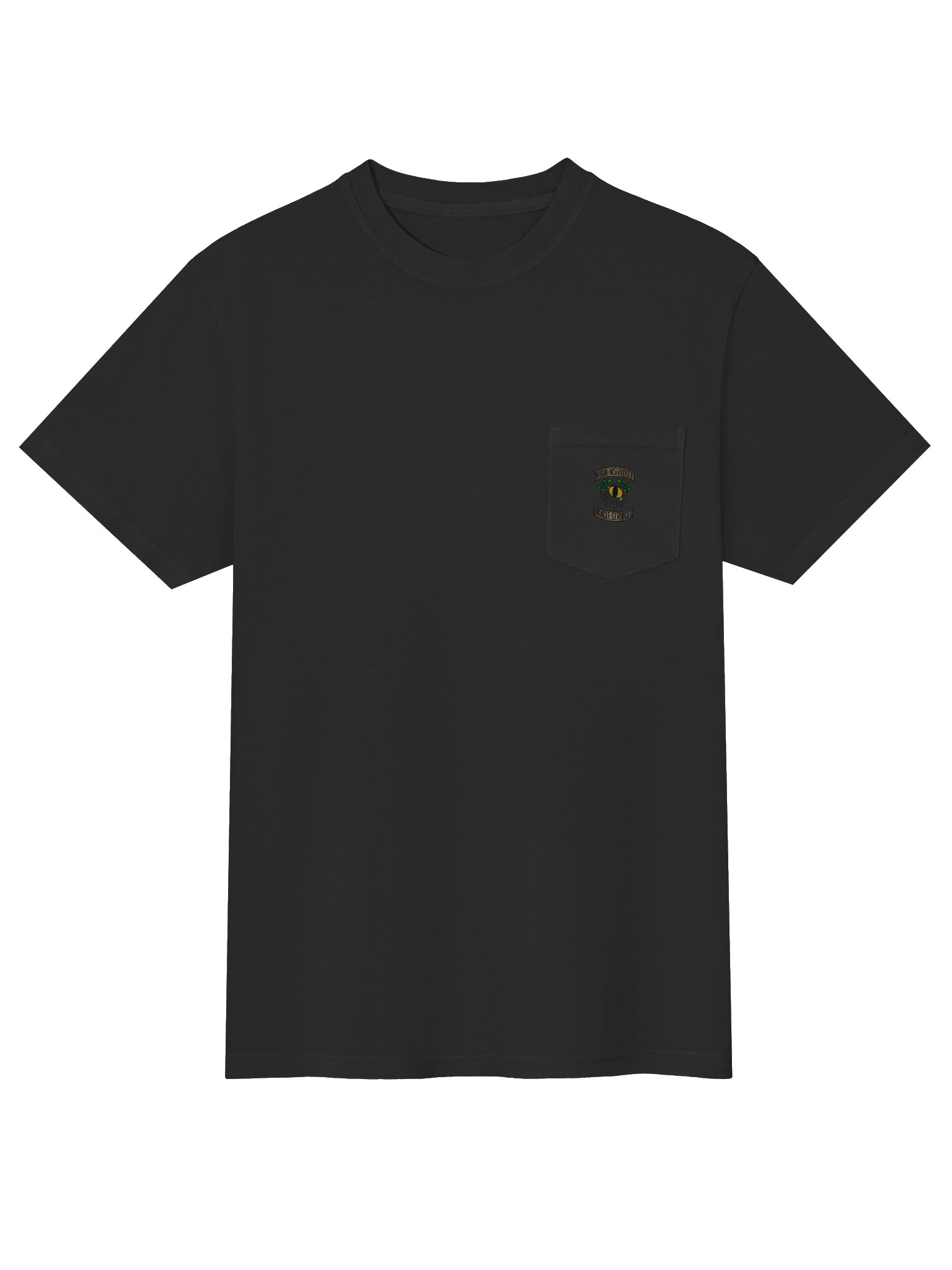 High Visibility Oracle Services Pocket Tee product image (3)