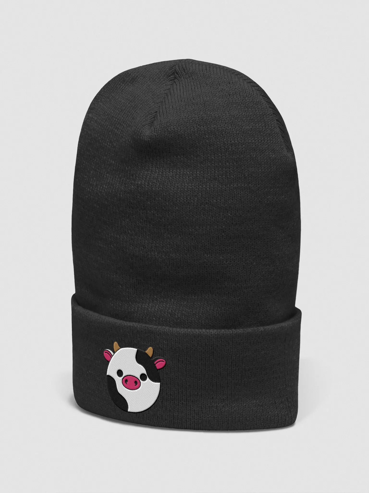 Squishy Cow Embroidered Beanie product image (17)