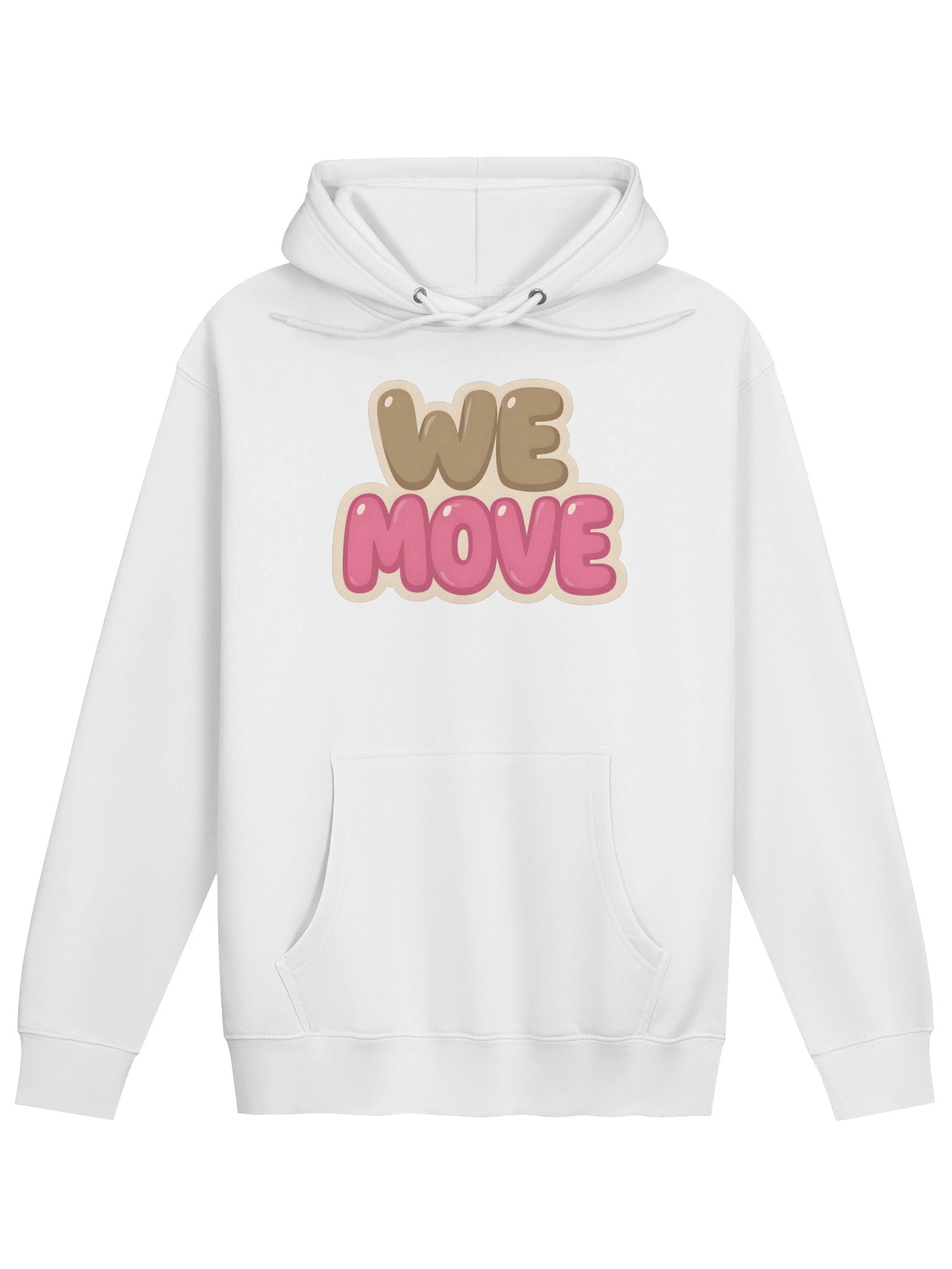 We Move Pullover Hoodie - White product image (1)