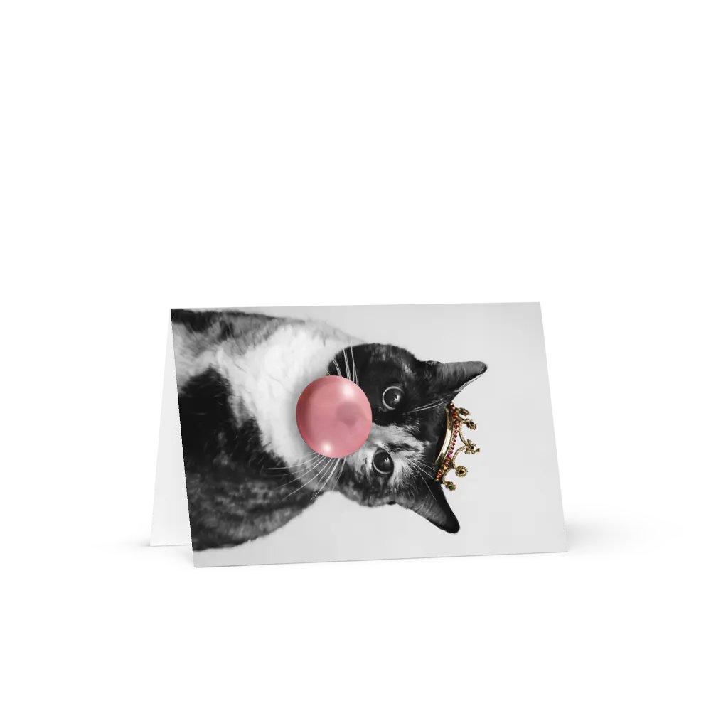 Queen Patchy Bubblegum Greeting Card product image (5)