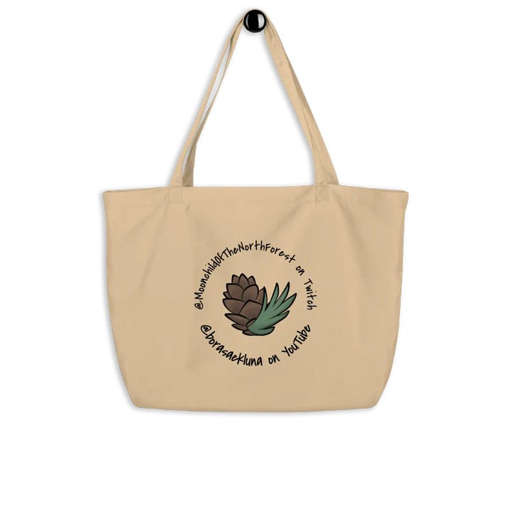 Luna's Pinecones Tote Bag product image (2)