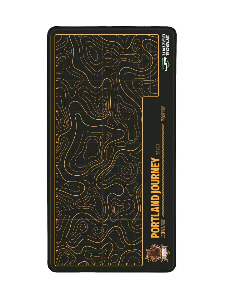Portland Journey Map Desk Mat product image (2)