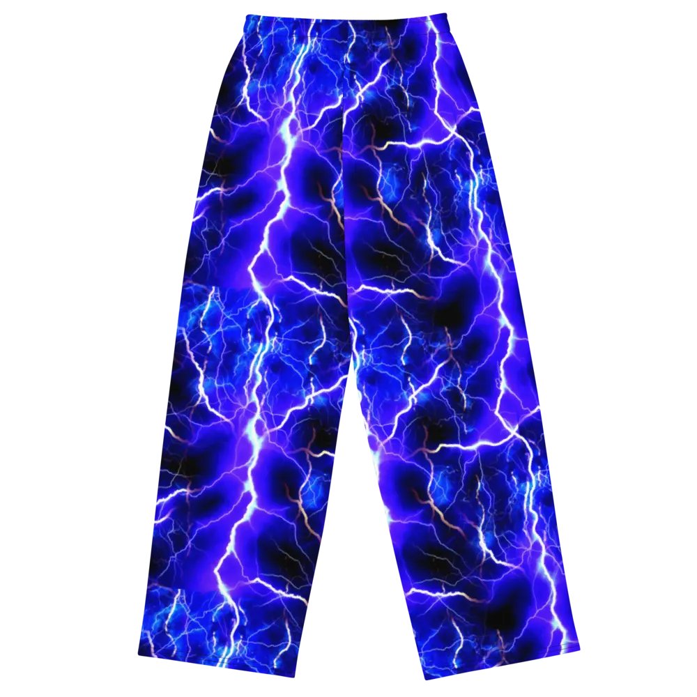 Blue Lightning Wideleg Pants product image (1)