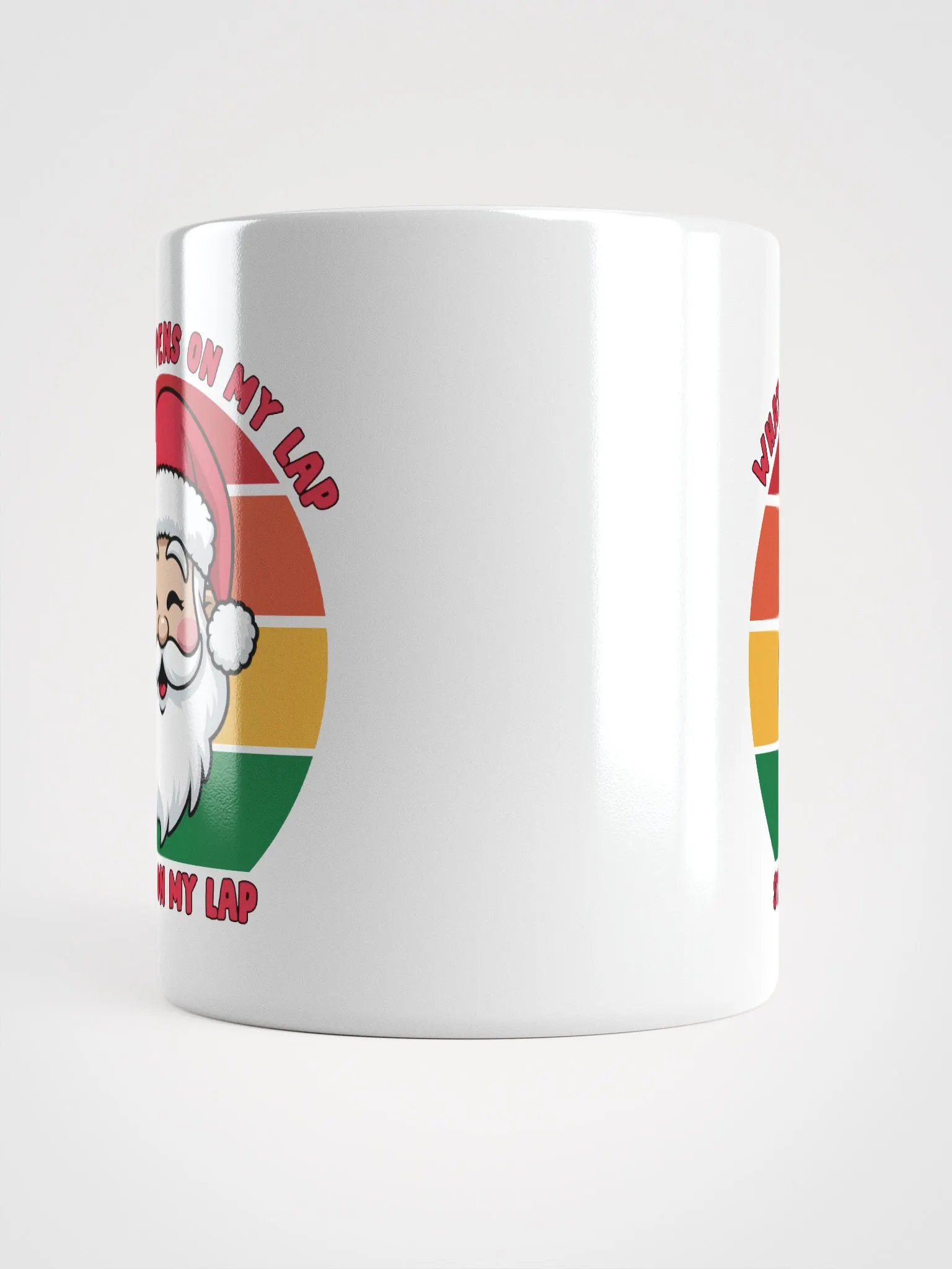 Santa's Lap Retro Mug product image (5)