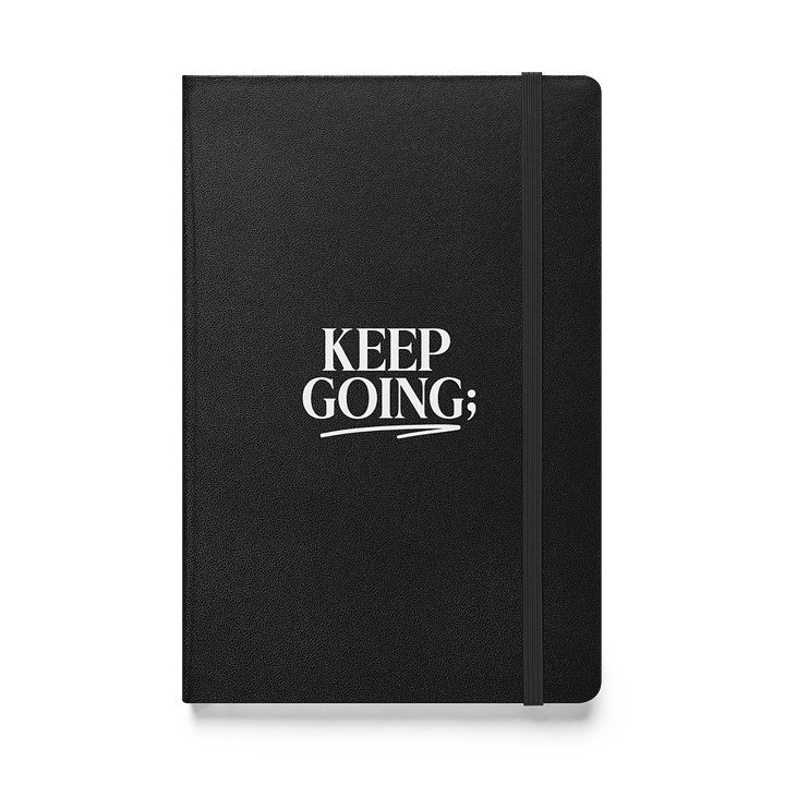 Keep Going Hardcover Journal product image (1)