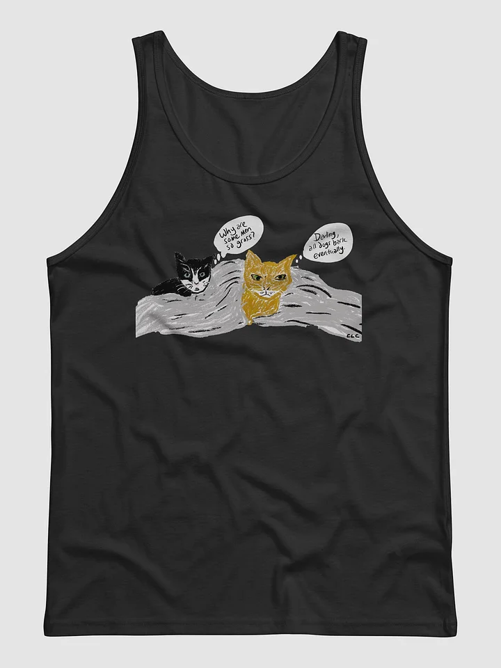 Kitties Thoughts on Men tank product image (4)