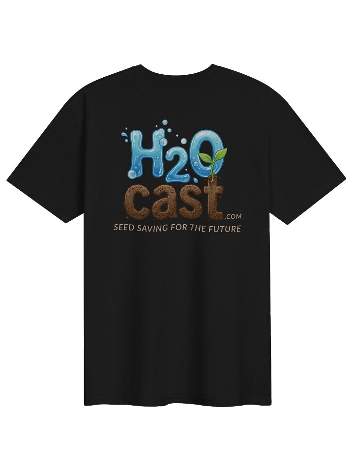 H2O Cast Eco Logo Tee Front and Back product image (2)