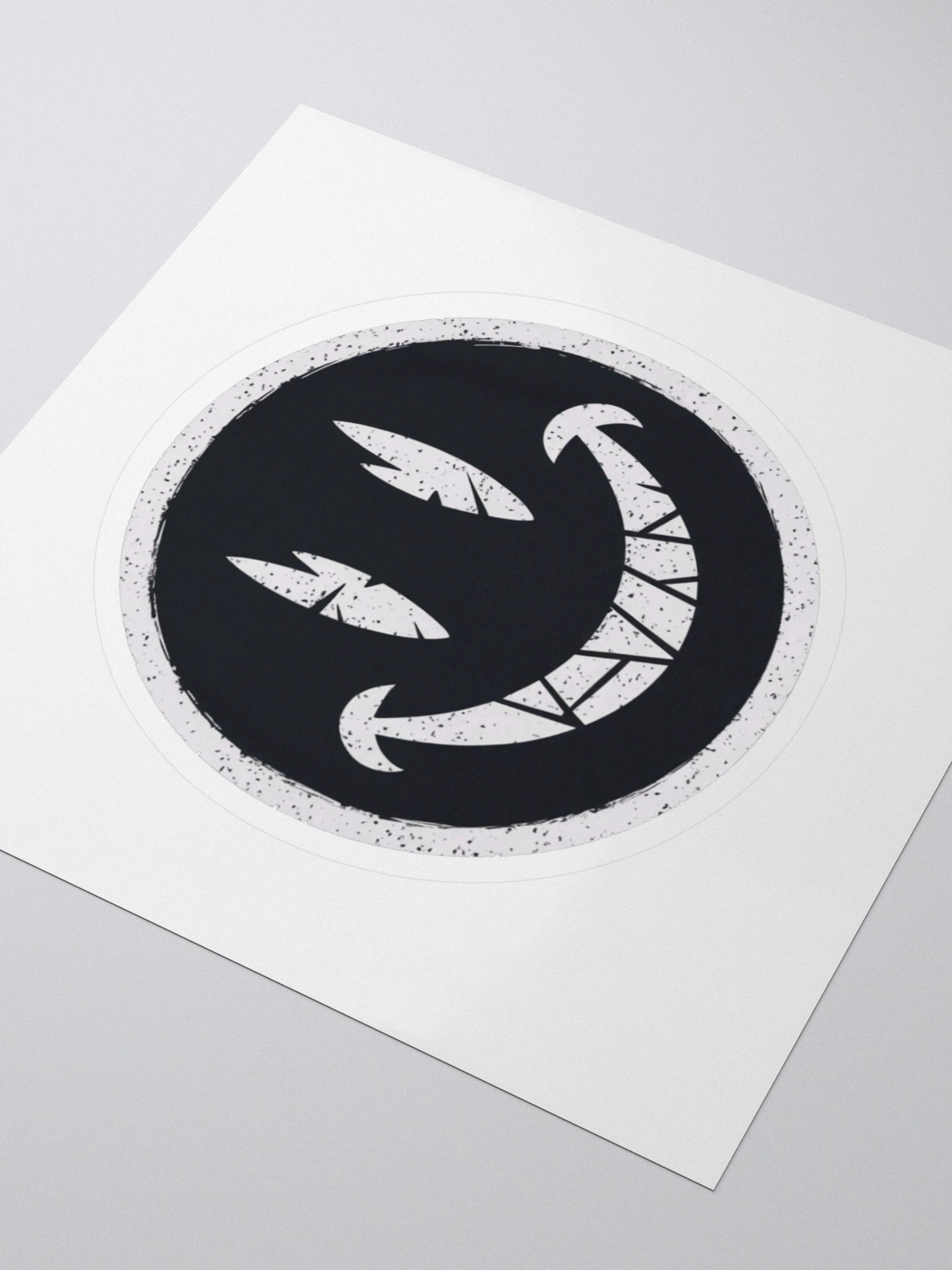 Mischievous Fragmented Smiley Face Stickers product image (3)