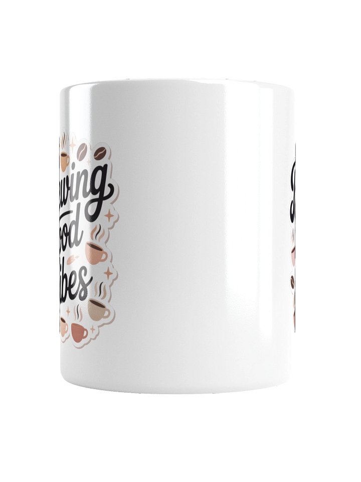 Brewing Good Vibes Coffee Mug – Boho Positive Lifestyle Design product image (2)
