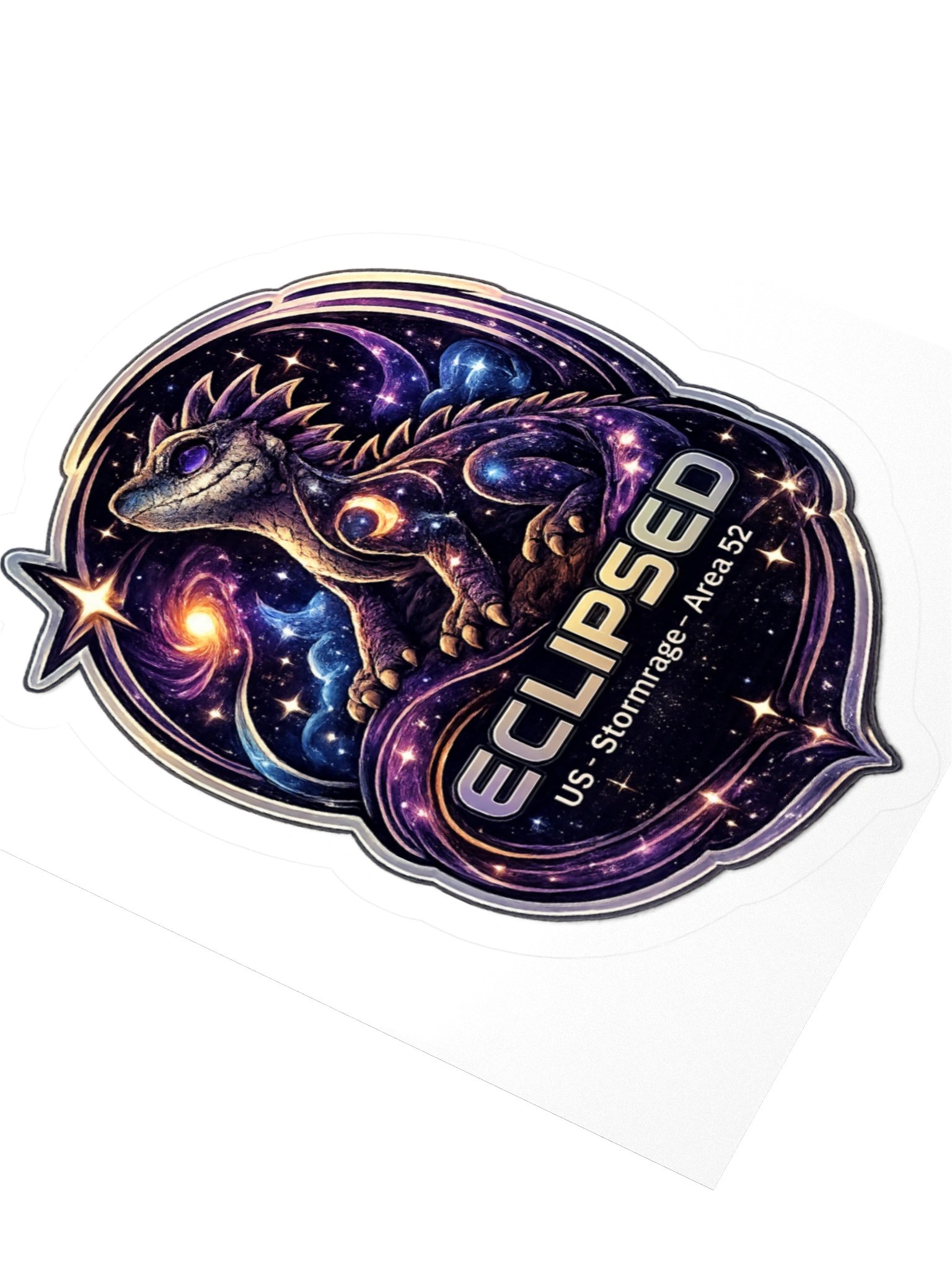 Eclipsed Lizard Sticker product image (3)