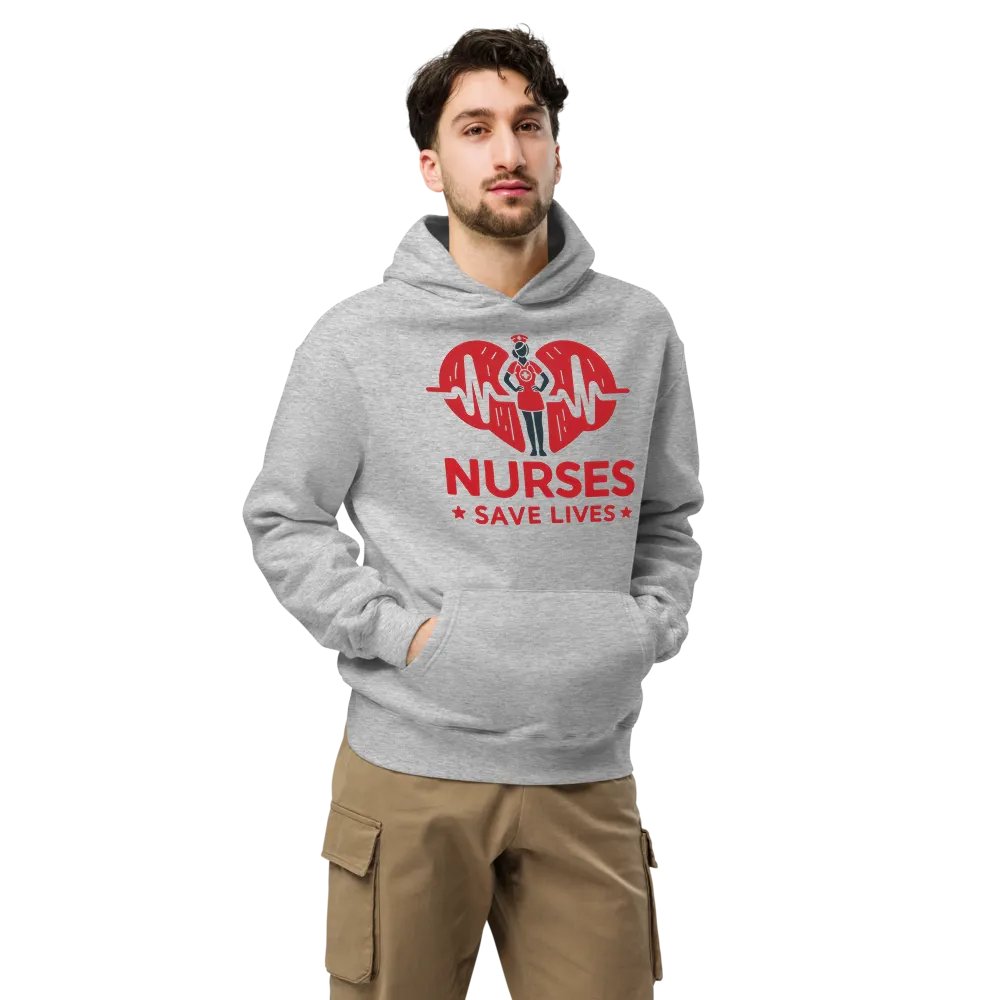 Heartbeat Hero Nurse Hoodie product image (37)