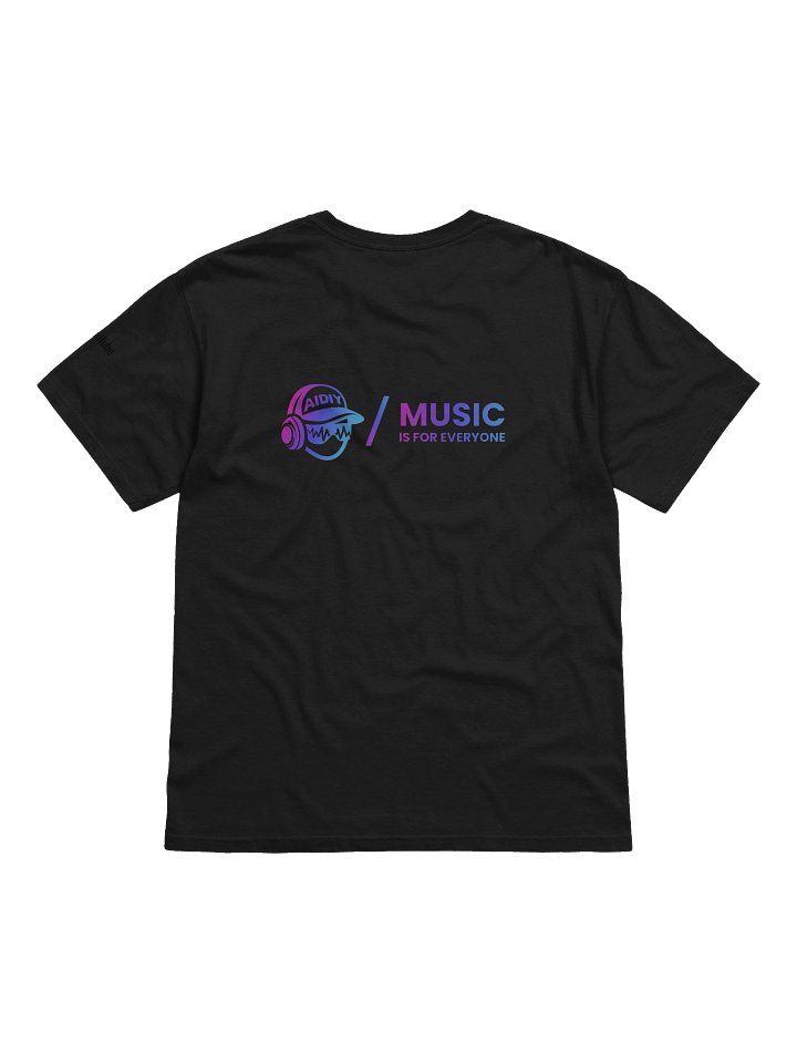 AIDIY - Music Is For Everyone T-Shirt product image (2)