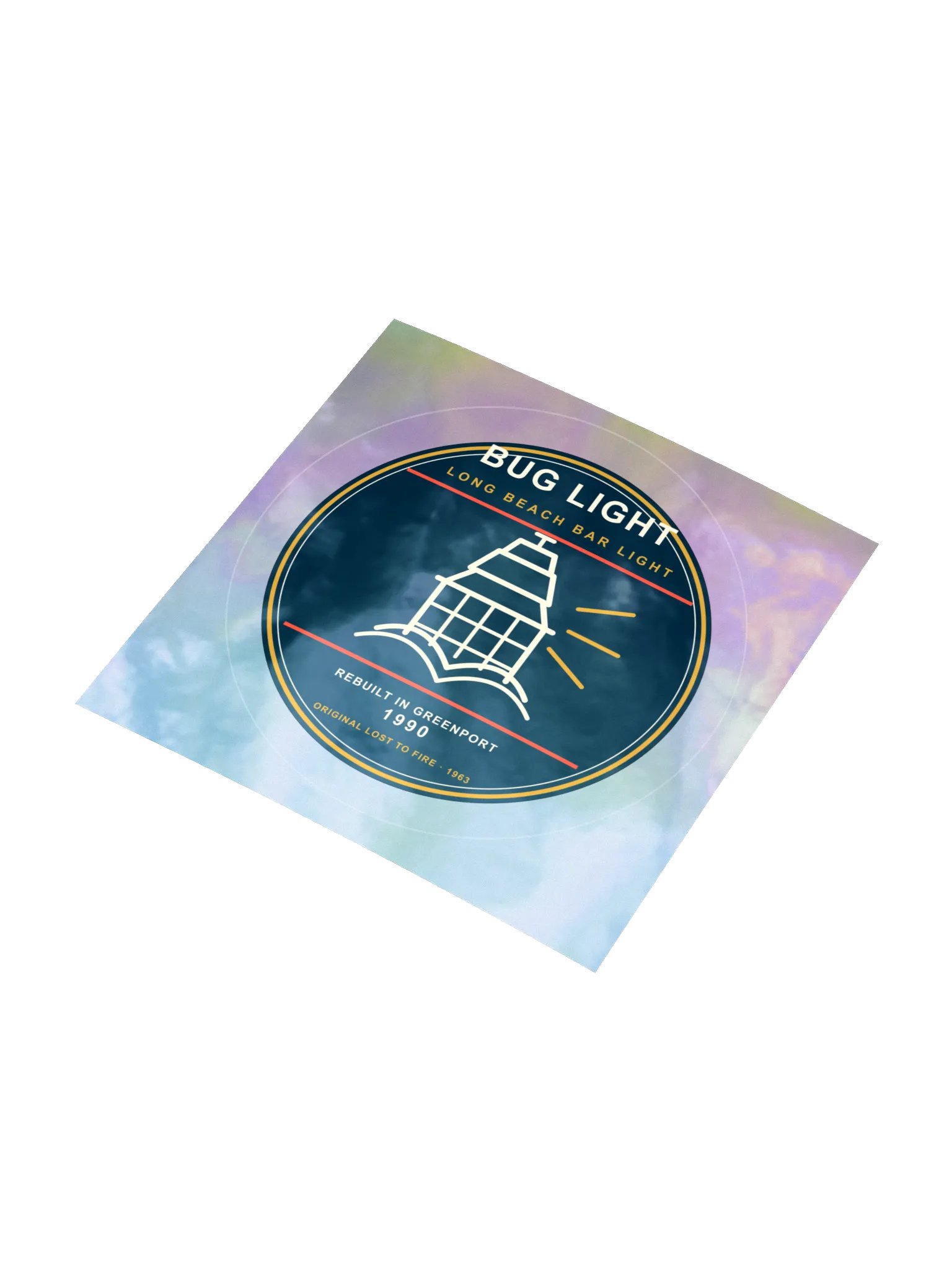 Long Beach Bar Holographic Sticker product image (3)