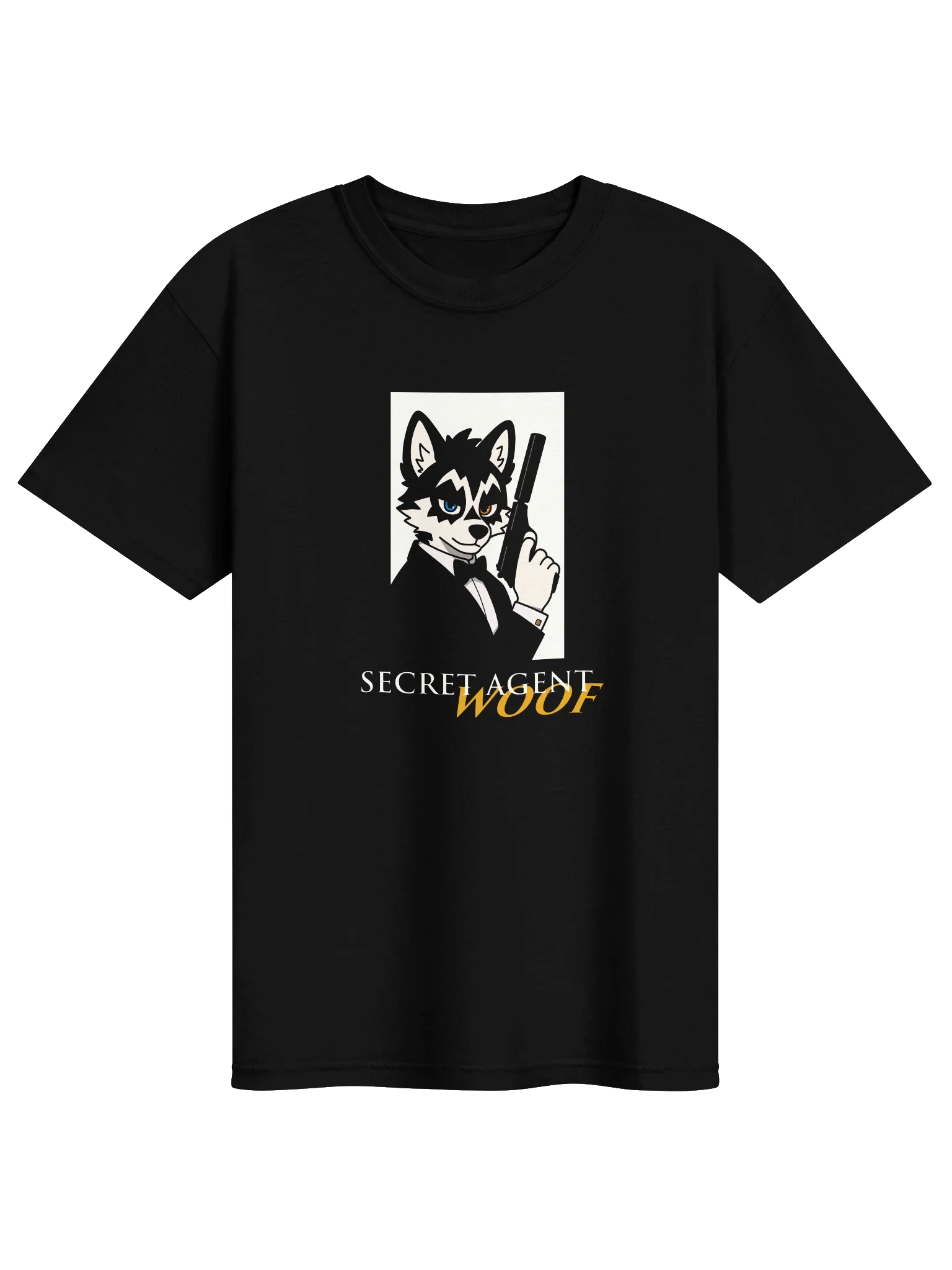SECRET AGENT WOOF SHIRT product image (1)