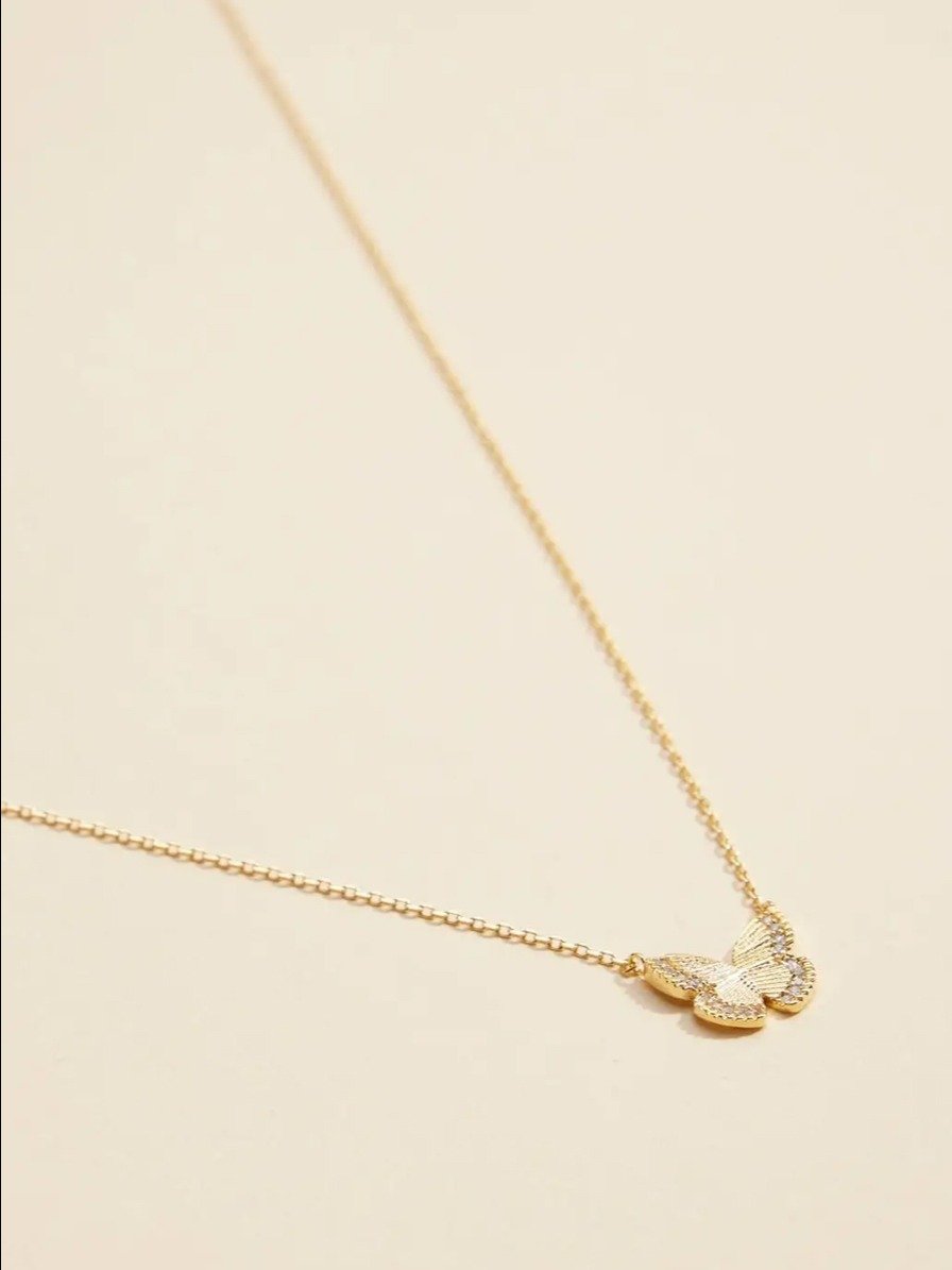 Butterfly Pendant Necklace product image (1)