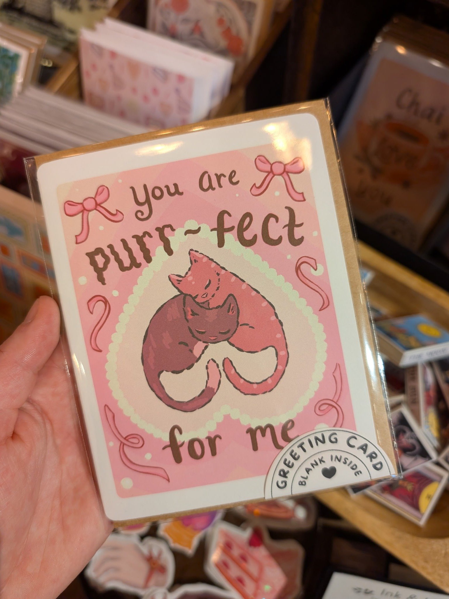 Purr-fect Cat Greeting Card product image (1)