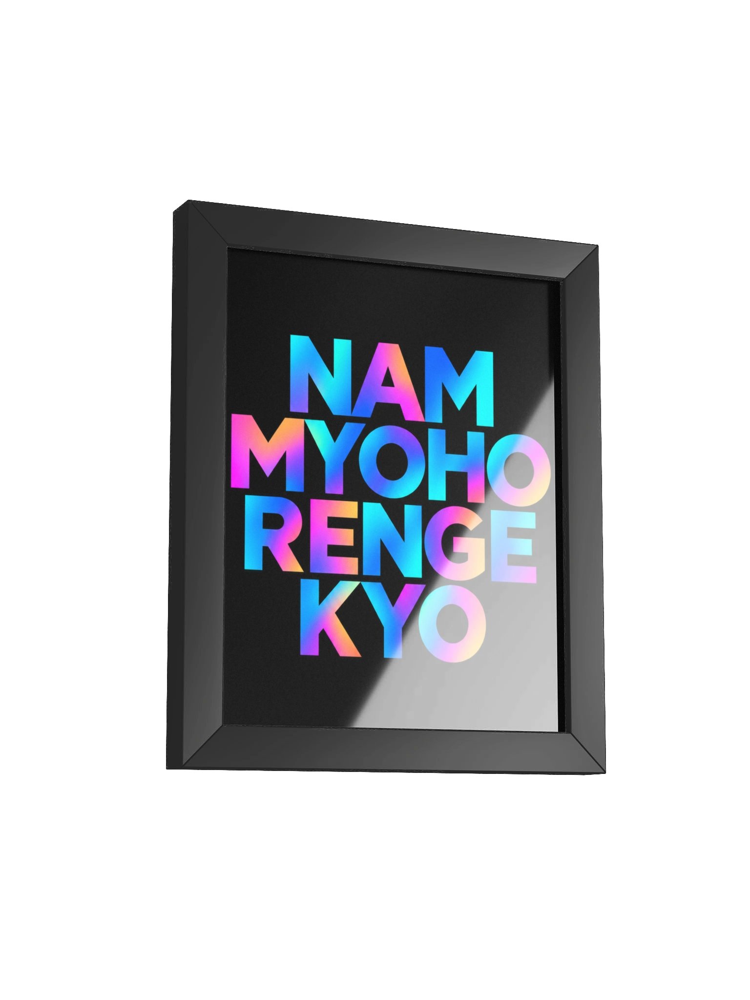 Nam Myoho Renge Kyo – Vibrant Framed Art product image (9)