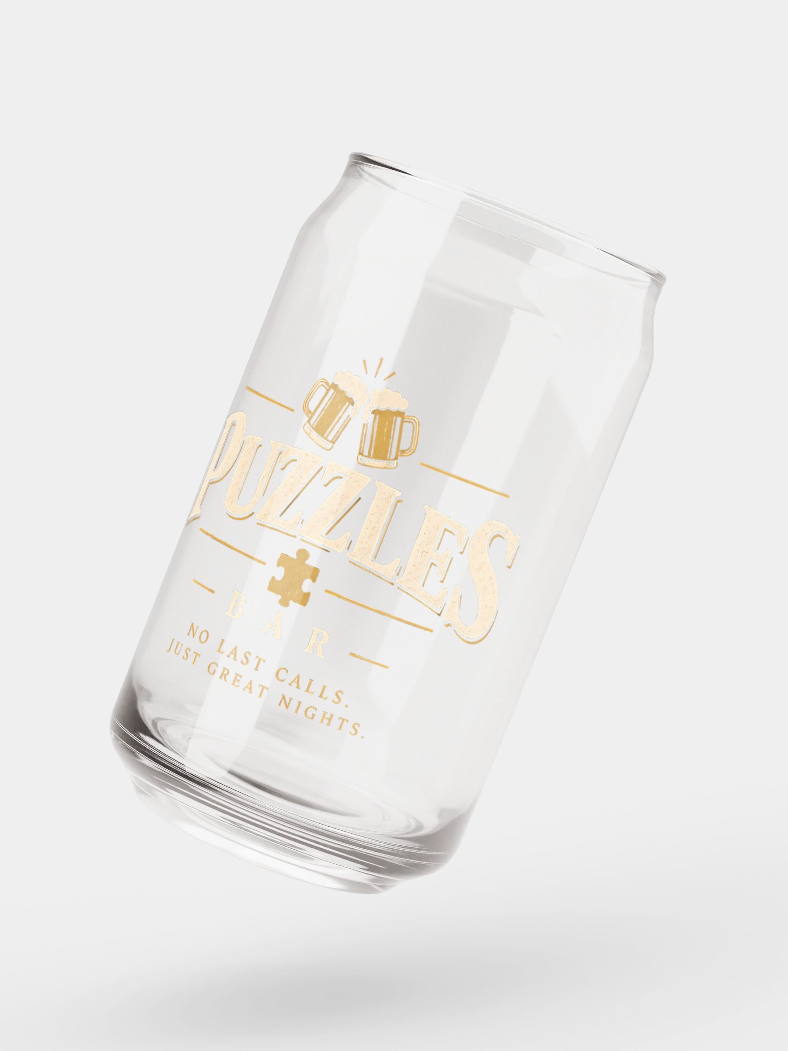Puzzles Bar Beer Glass product image (6)