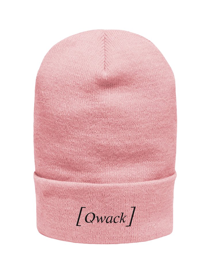 Minimalist Classic Beanie - [Qwack] - BlkOut product image (6)