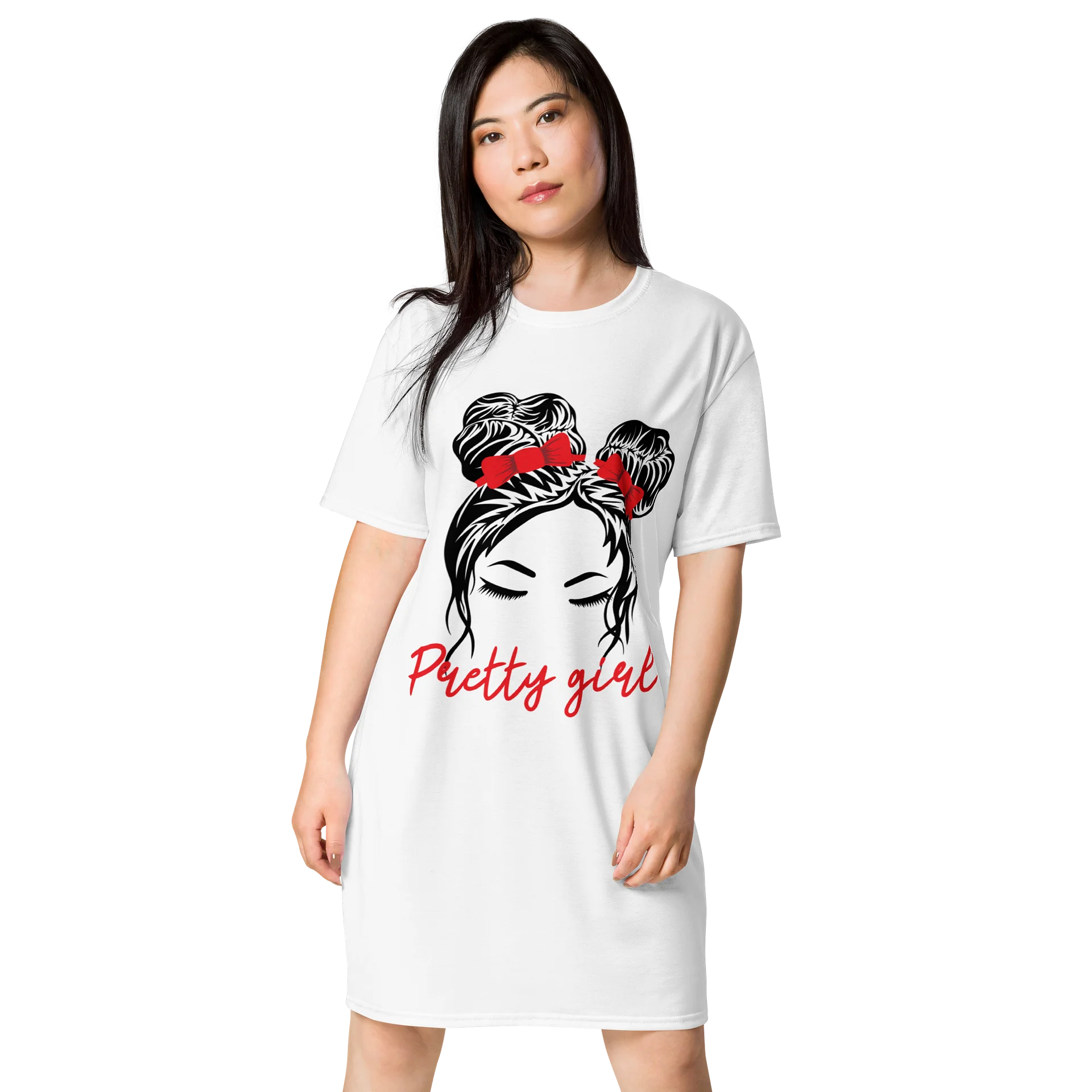 Pretty Girl Sleep T-Shirt Dress product image (1)