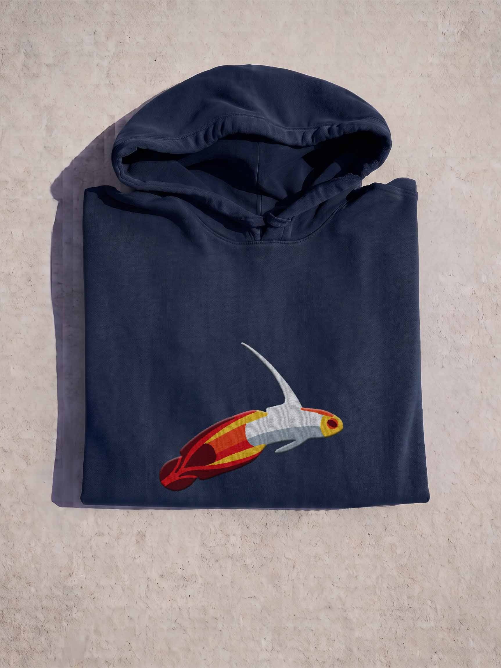 Firefish Goby Embroidered Hoodie | Saltwater Reef Aquarium Fish & Marine Life Apparel product image (1)