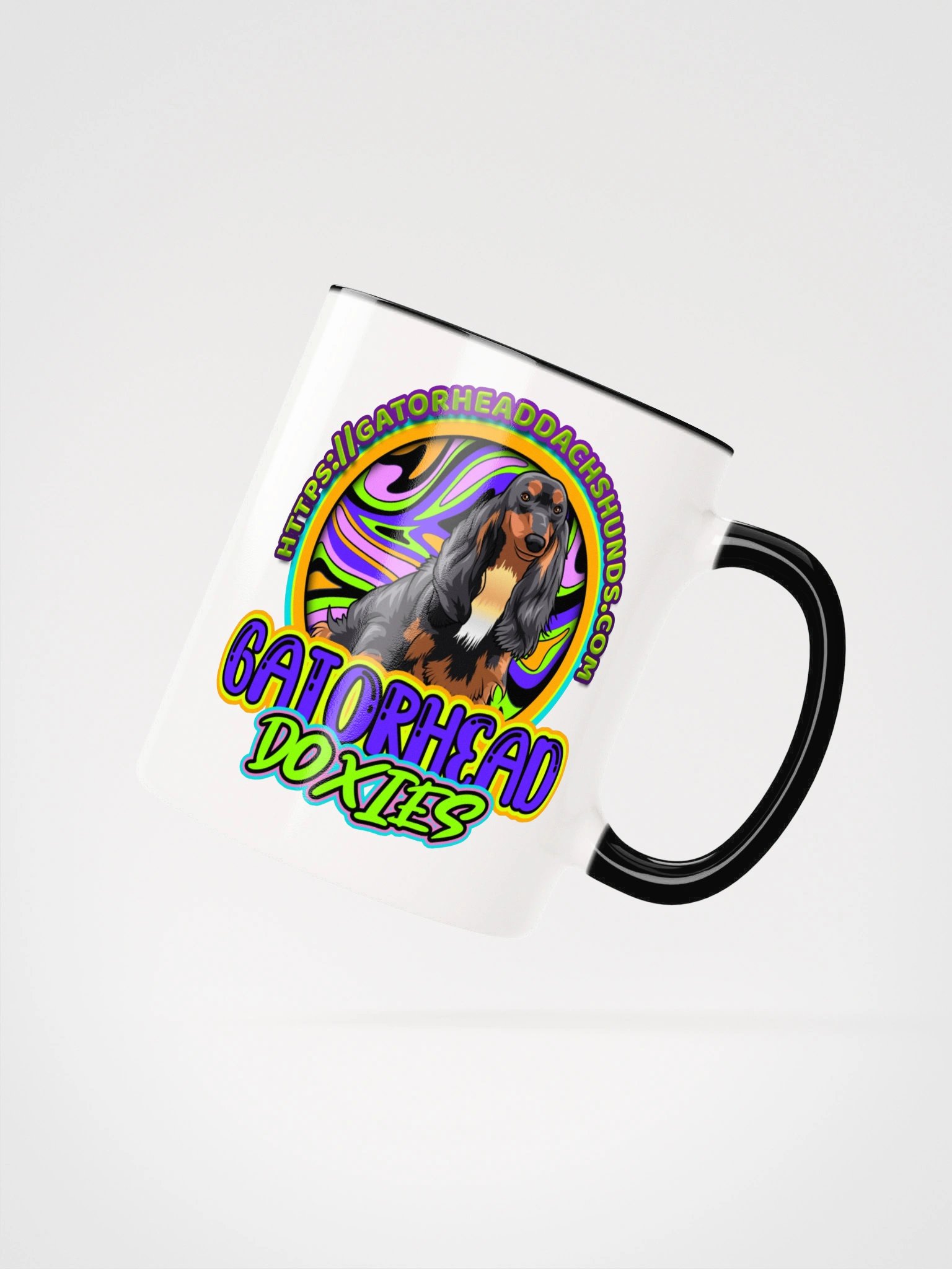 Gatorhead Dachshund coffee cup product image (4)