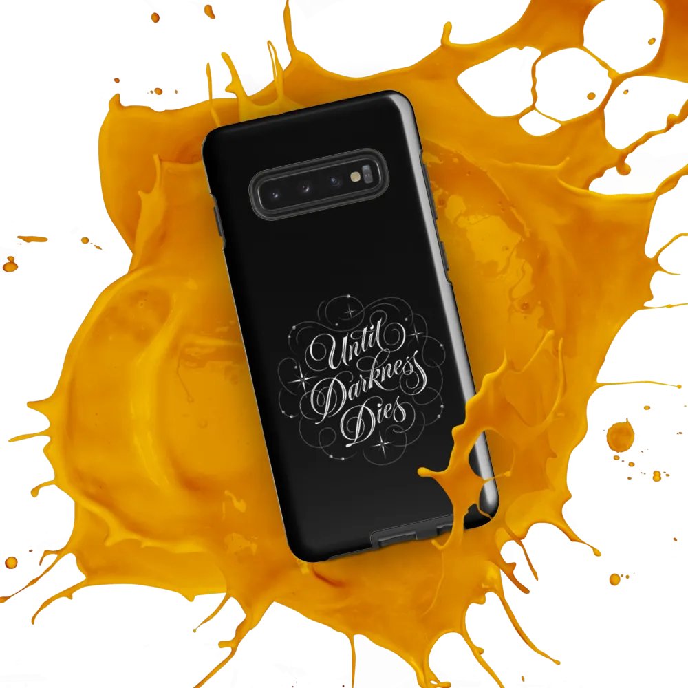 Until Darkness Dies (swirls design) Samsung Case product image (8)