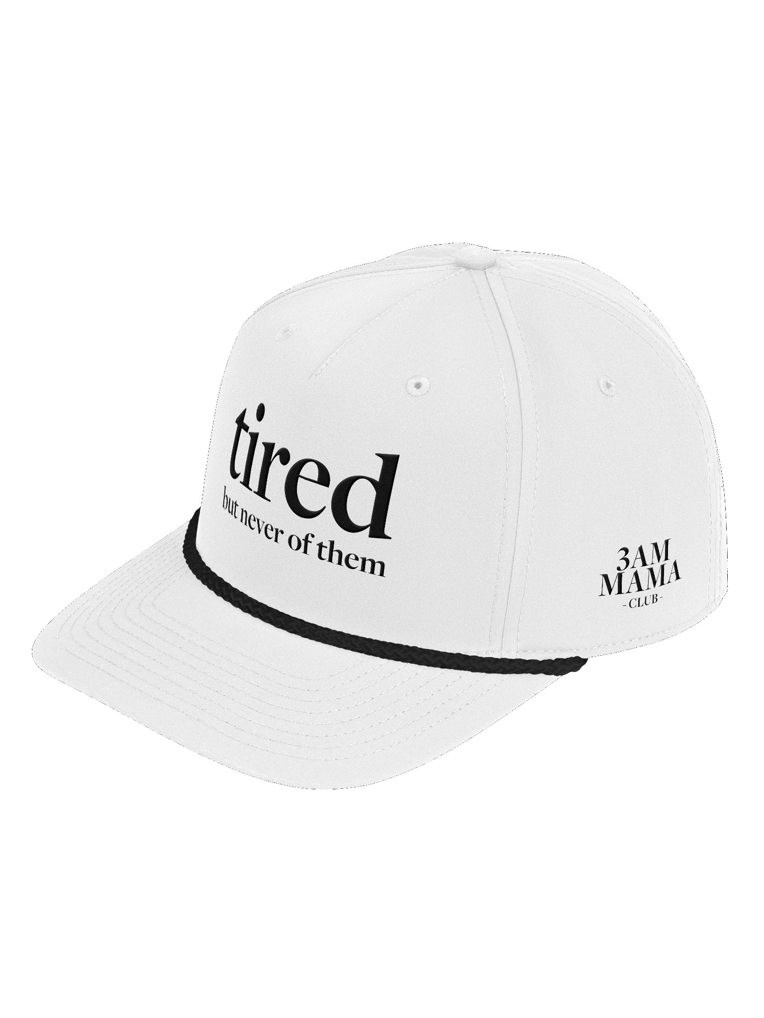 Tired Rope Hat - White product image (3)