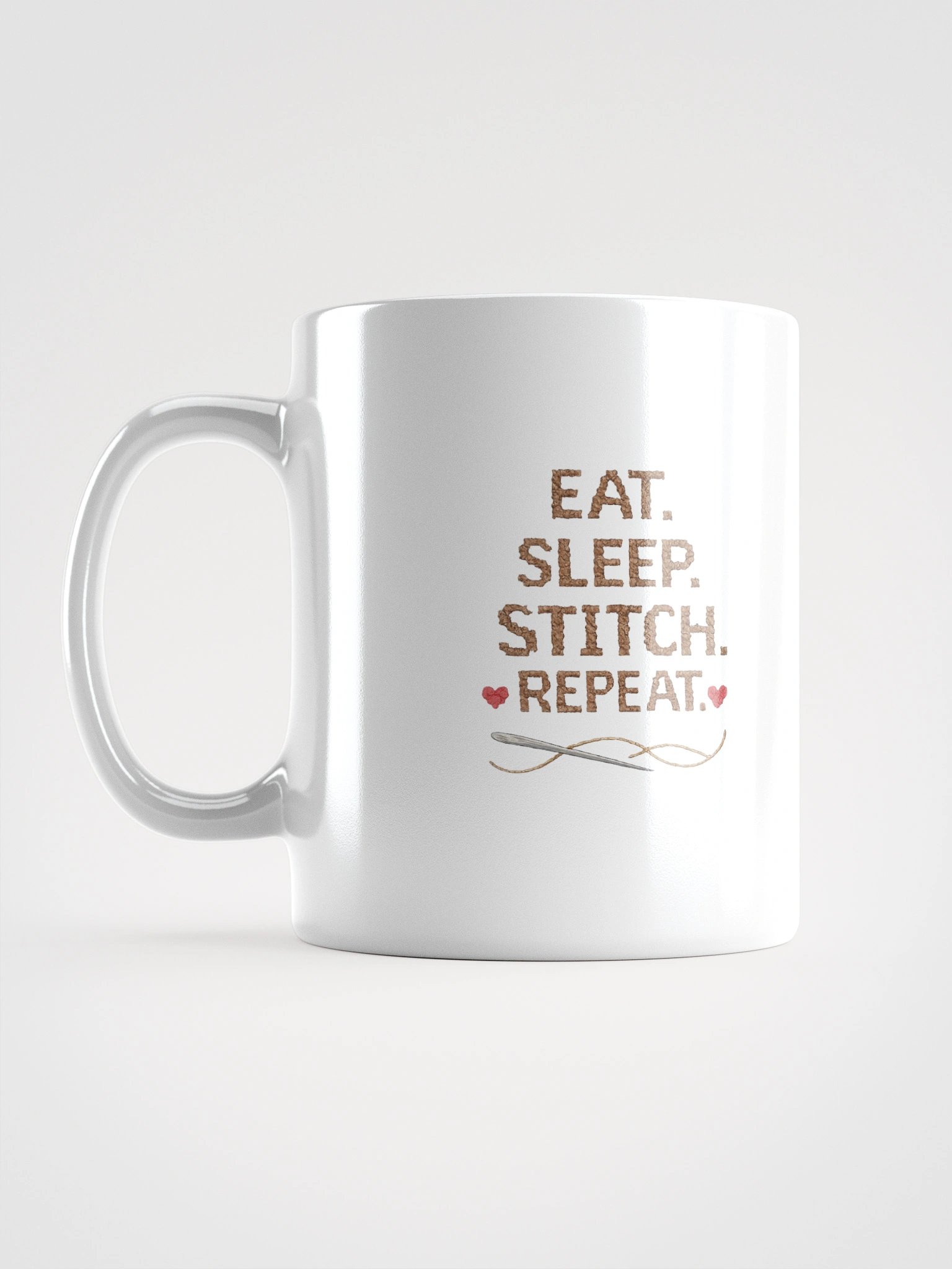 Eat. Sleep. Stitch. Repeat Mug product image (2)