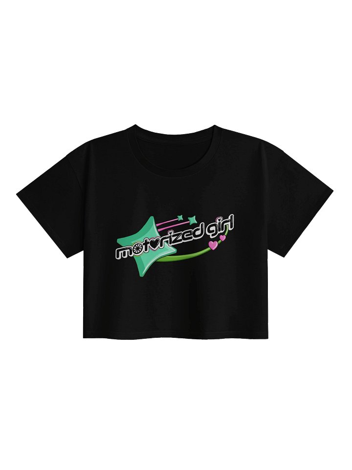 Motorized Girl Logo Crop Top product image (1)